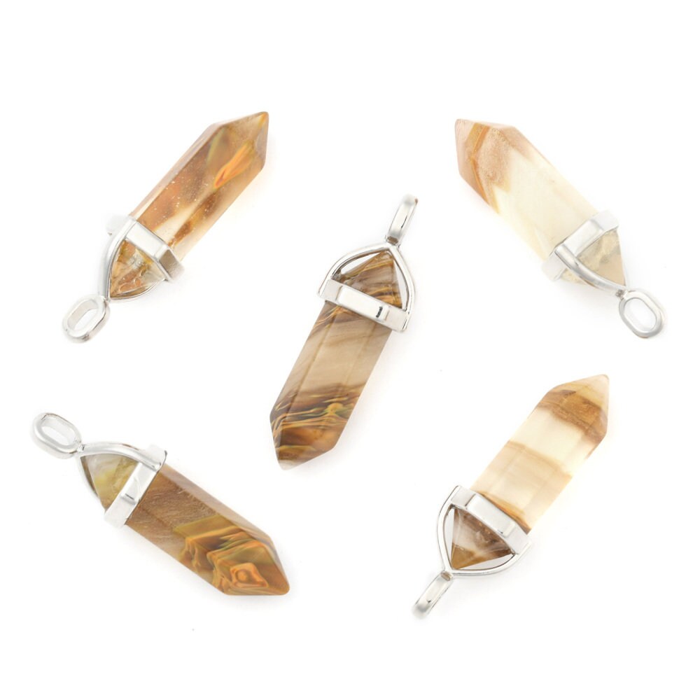 Quartz Bullet Pendant, Crystal Pendant | Bellaire Wholesale