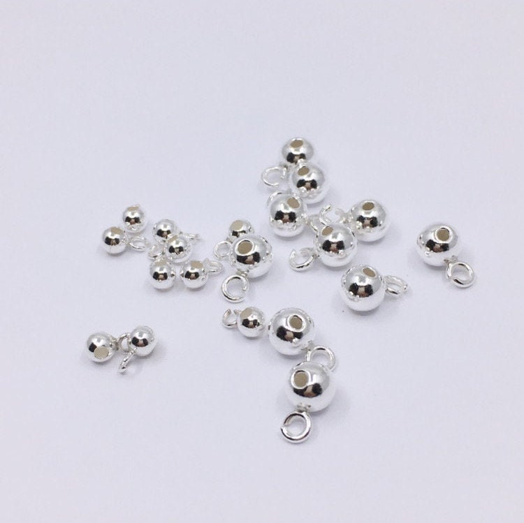 Sterling Silver Bead Charm Hanger | Bellaire Wholesale