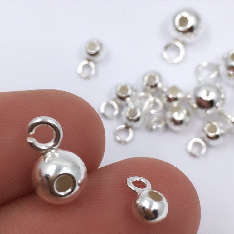 Sterling Silver Bead Charm Hanger | Bellaire Wholesale