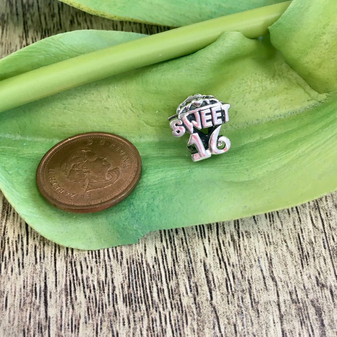 Sweet 16 Bead, 925 European Beads | Bellaire Wholesale