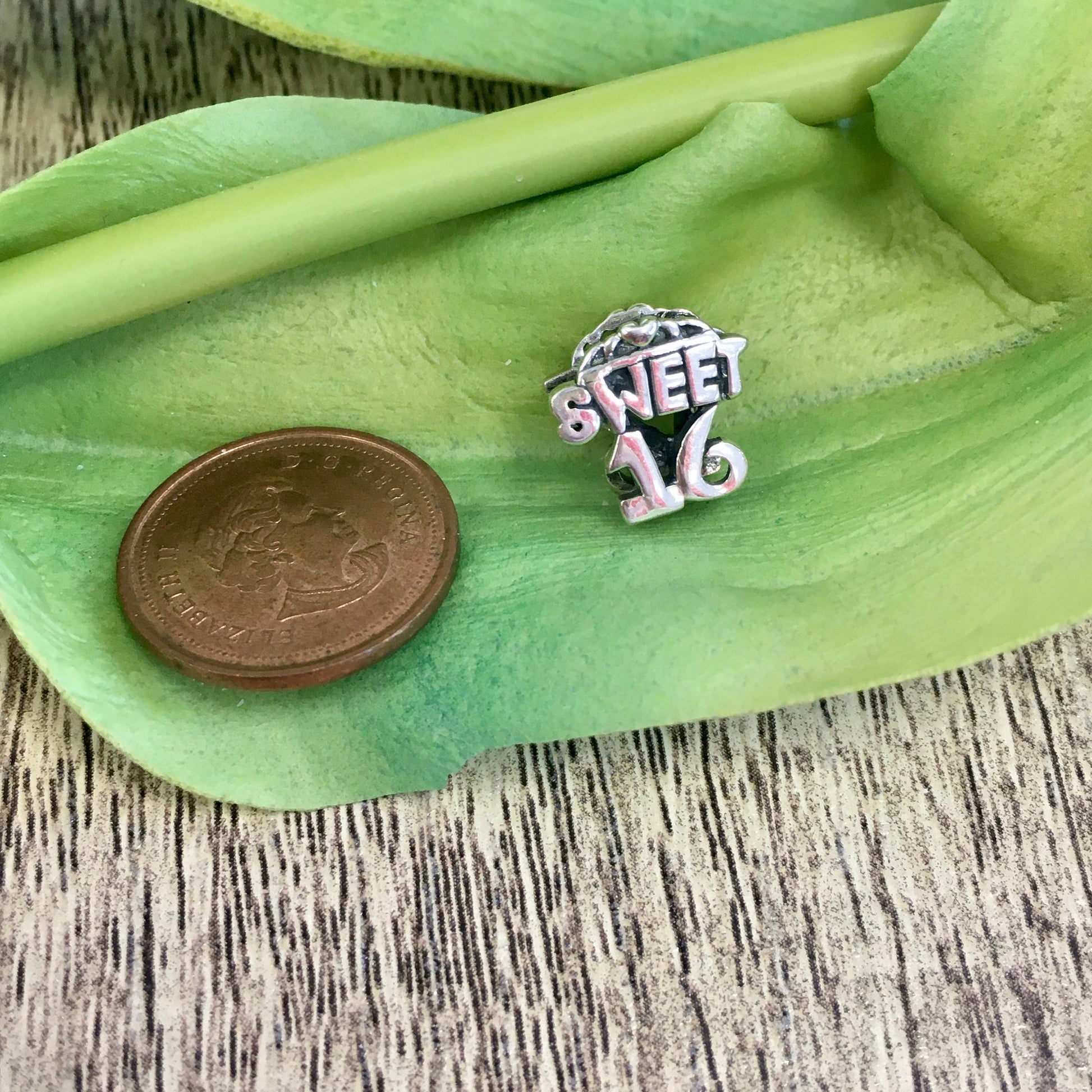 Sweet 16 Bead, 925 European Beads | Bellaire Wholesale