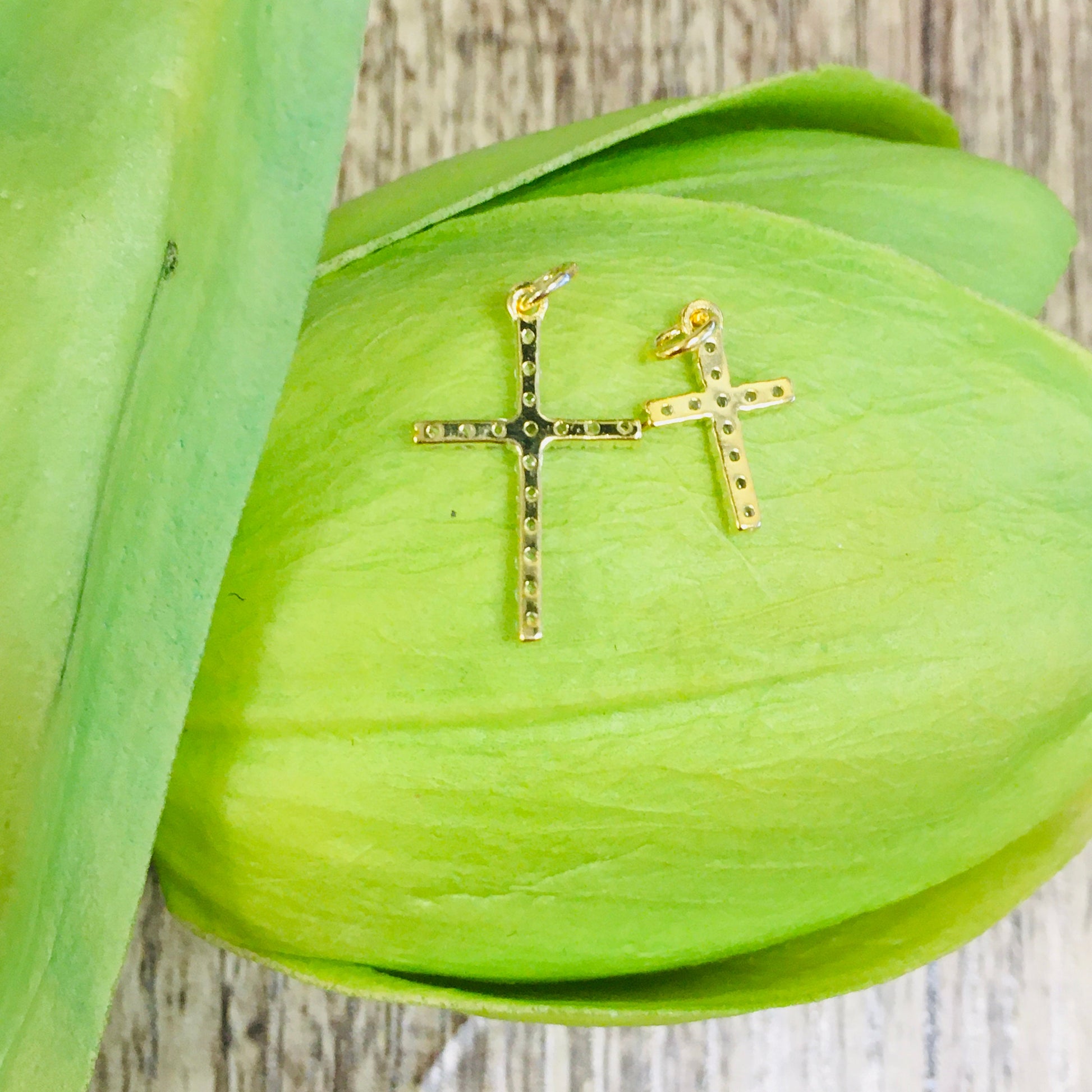Sterling Silver Cross Charm | Bellaire Wholesale
