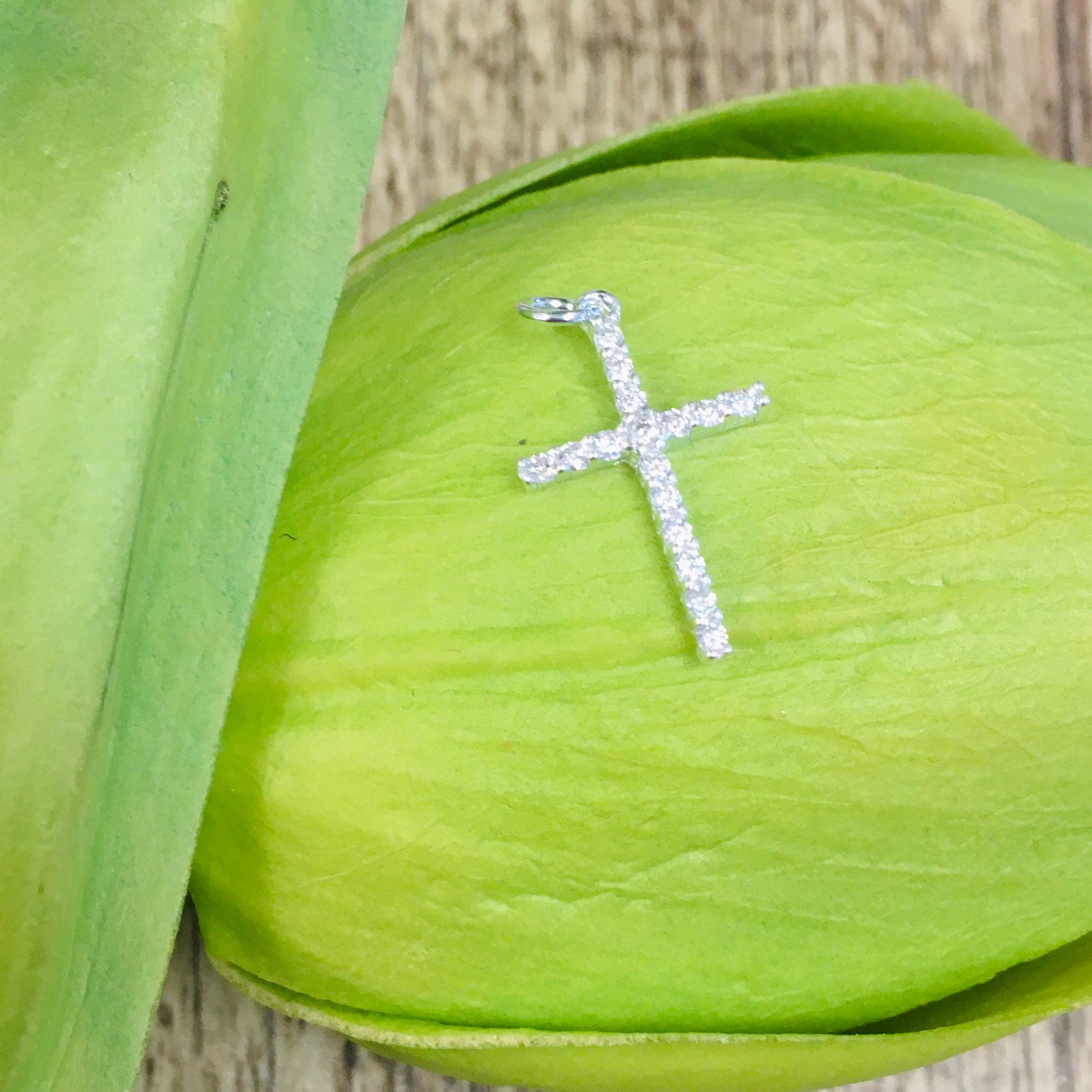 Sterling Silver Cross Charm | Bellaire Wholesale