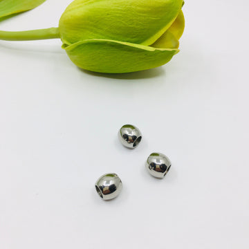 Oval Tube spacer beads, Stainless Steel Spacer beads