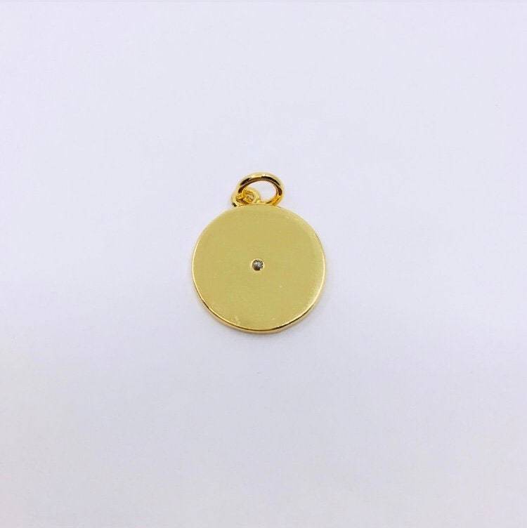 Evil Eye Charm, 18k Gold Plated | Bellaire Wholesale
