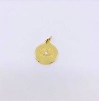 Evil Eye Charm, 18k Gold Plated | Bellaire Wholesale