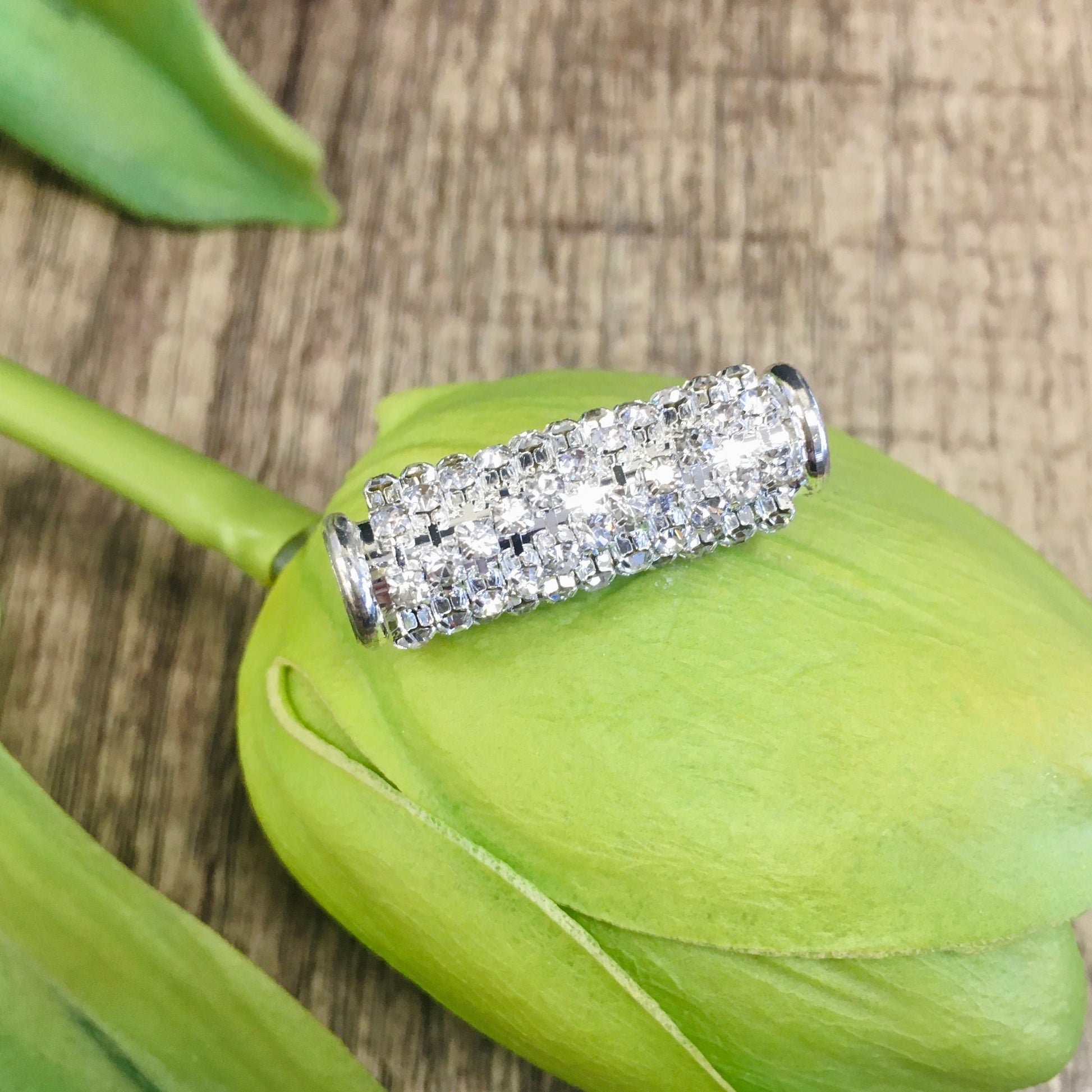 Tube beads, Rhinestone Tube beads | Bellaire Wholesale