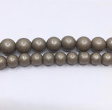 Faux Pearls, Khakhi Brown Faux Pearls | Bellaire Wholesale