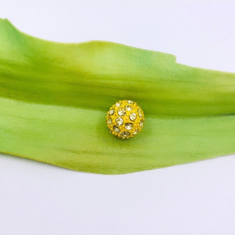 Alloy Rhinestone Spacer Bead | Bellaire Wholesale