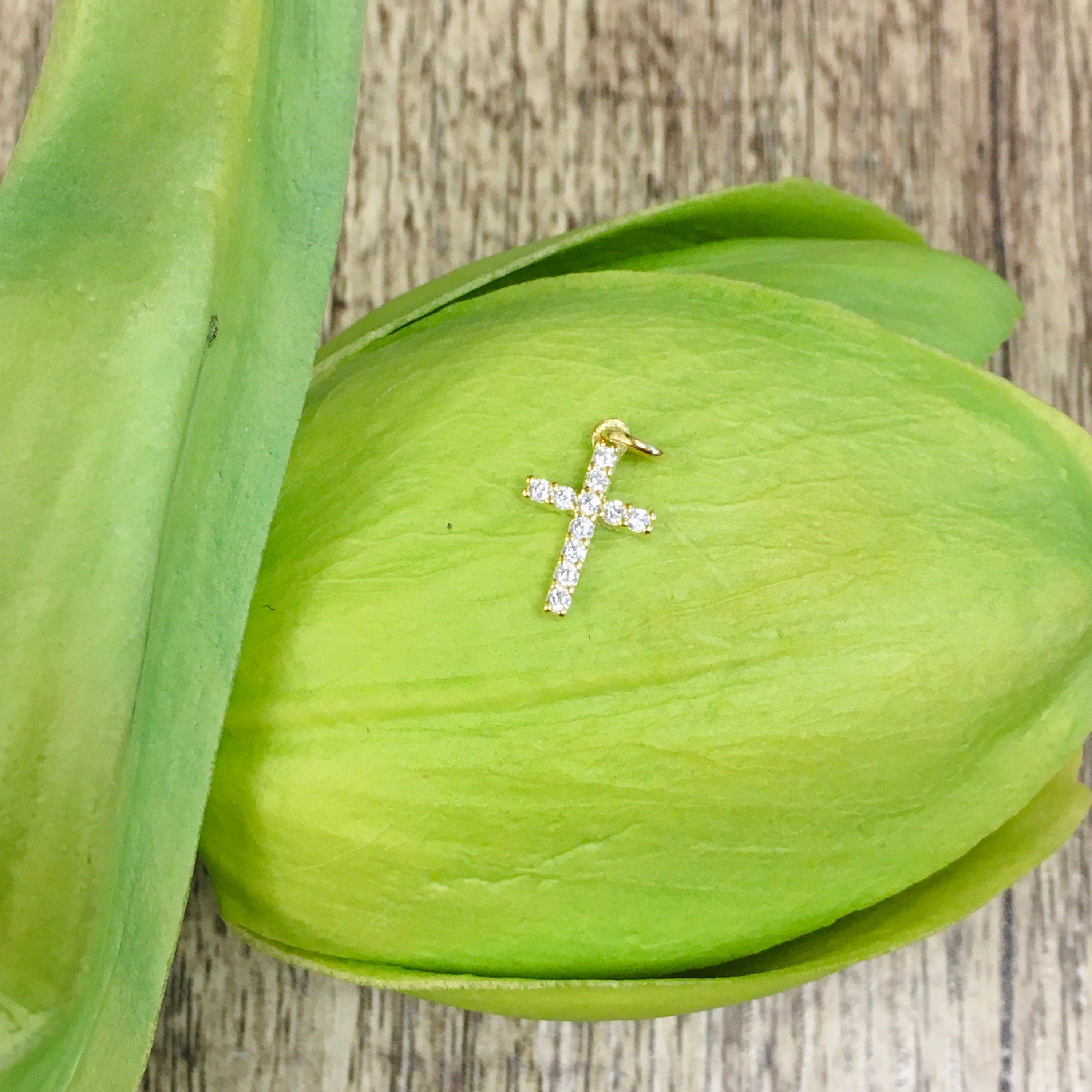 Sterling Silver Cross Charm | Bellaire Wholesale