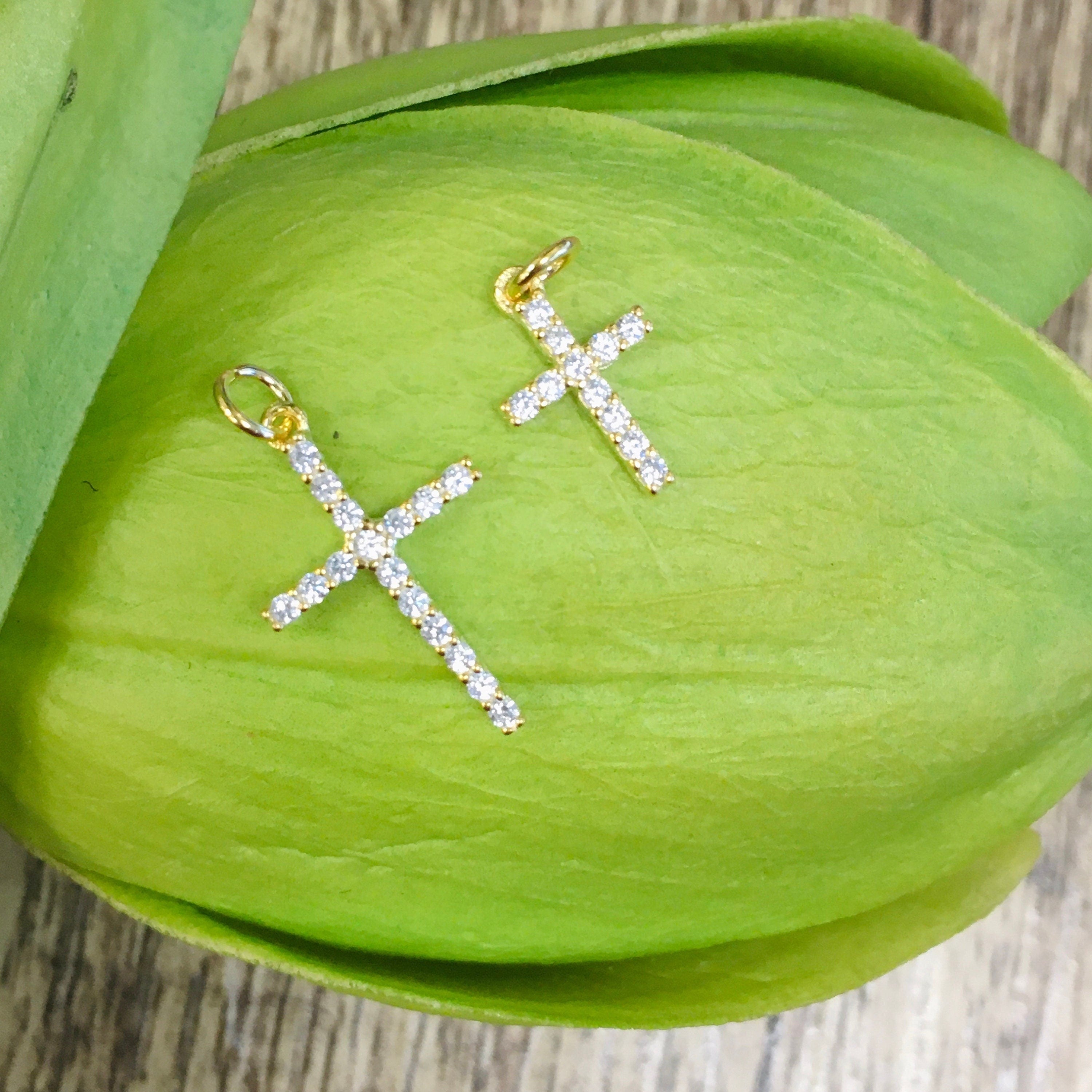 Sterling Silver Cross Charm | Bellaire Wholesale