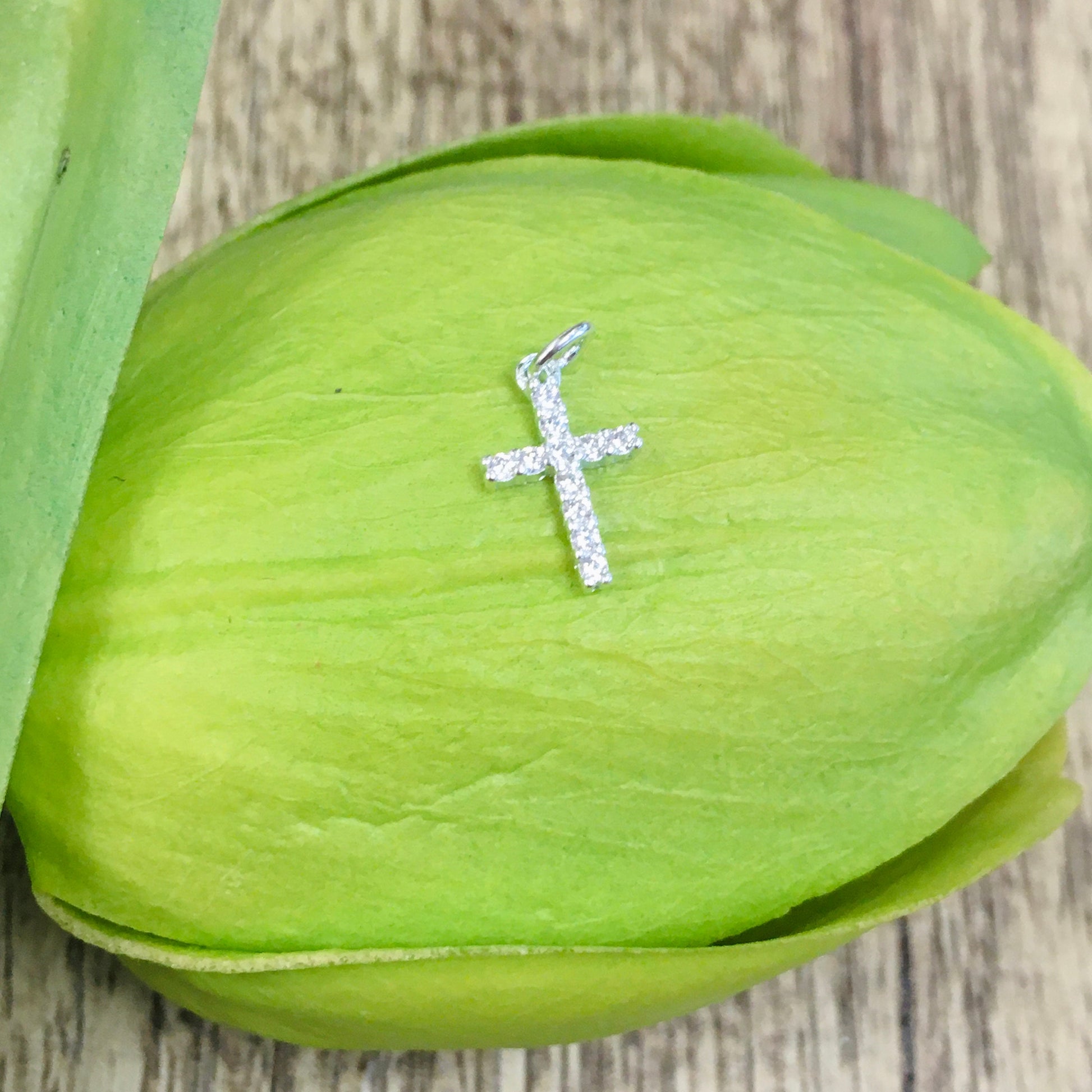 Sterling Silver Cross Charm | Bellaire Wholesale