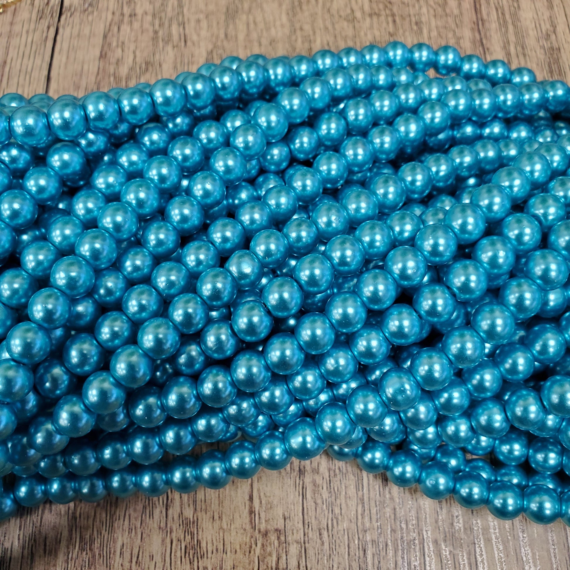Faux Glass Pearls, 8mm, 10mm | Bellaire Wholesale