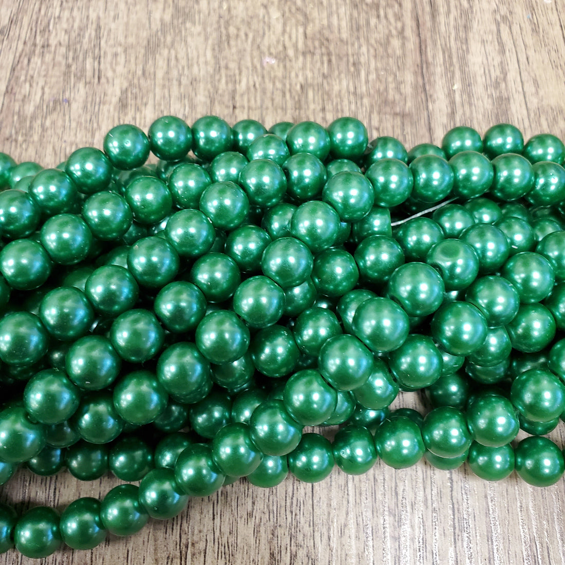 Faux Glass Pearls, 8mm, 10mm | Bellaire Wholesale