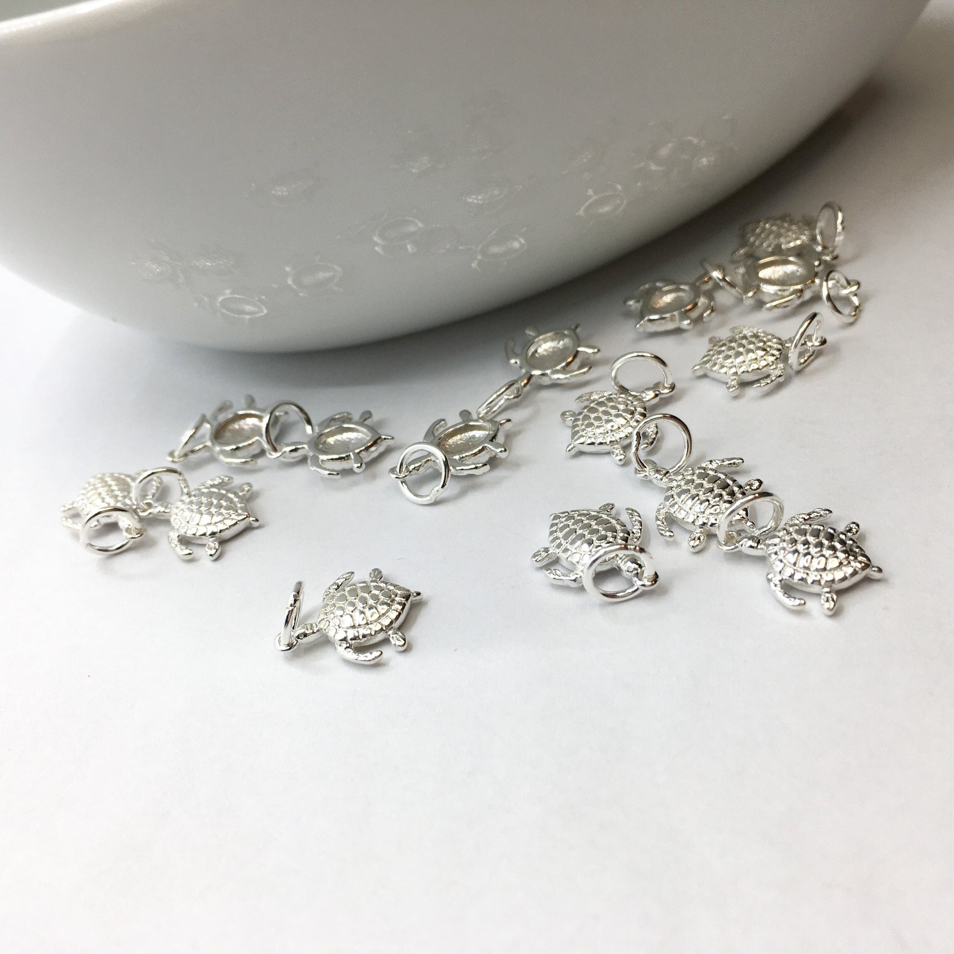 925 Sterling Silver Turtle Charm | Bellaire Wholesale