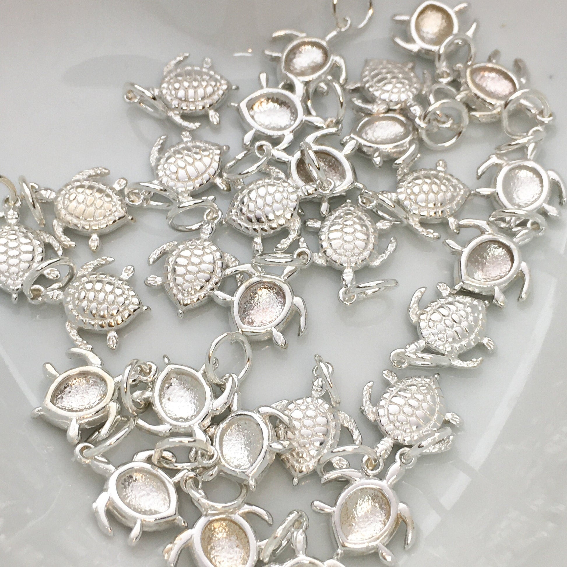 925 Sterling Silver Turtle Charm | Bellaire Wholesale