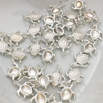 925 Sterling Silver Turtle Charm | Bellaire Wholesale