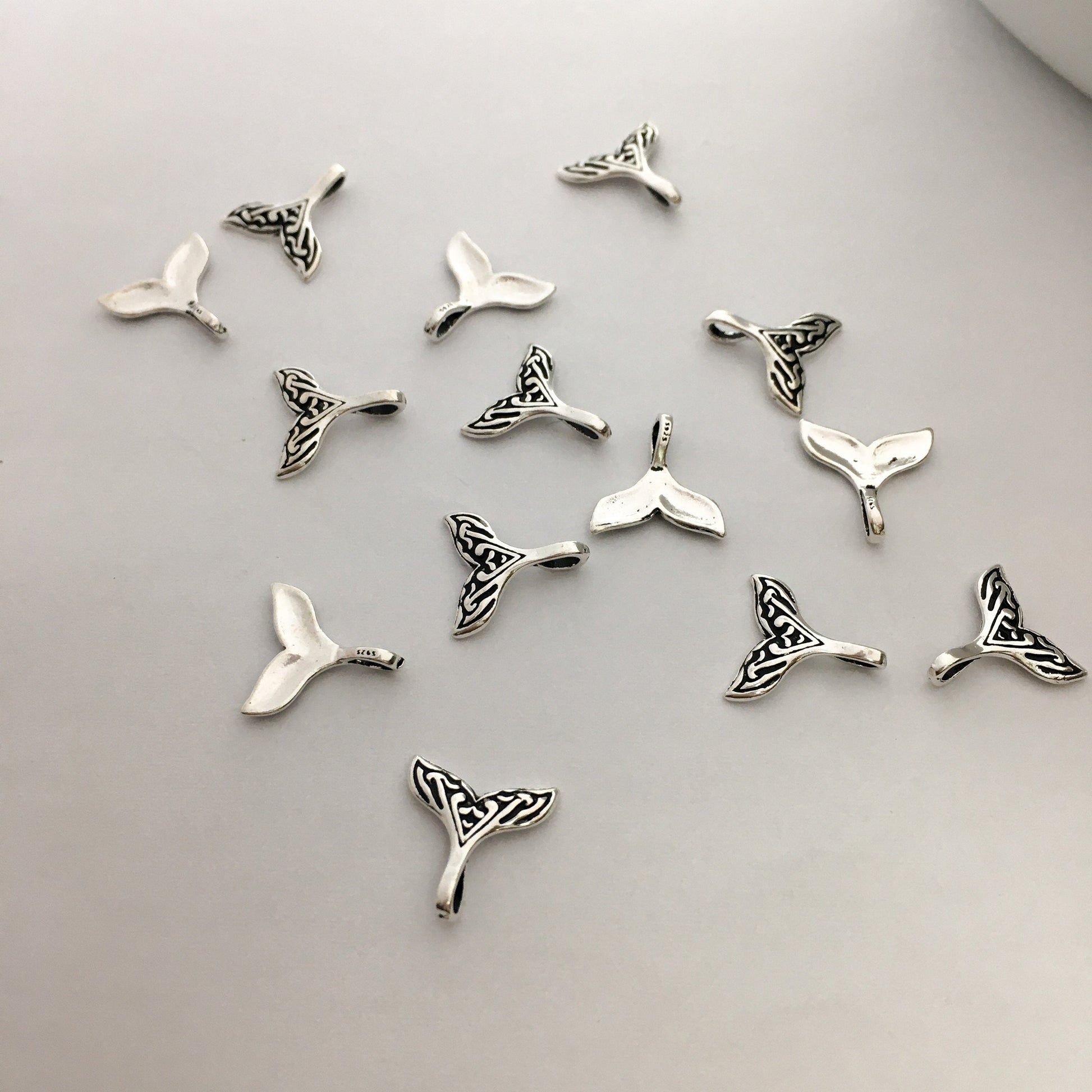 925 Sterling Silver Fin Charm | Bellaire Wholesale