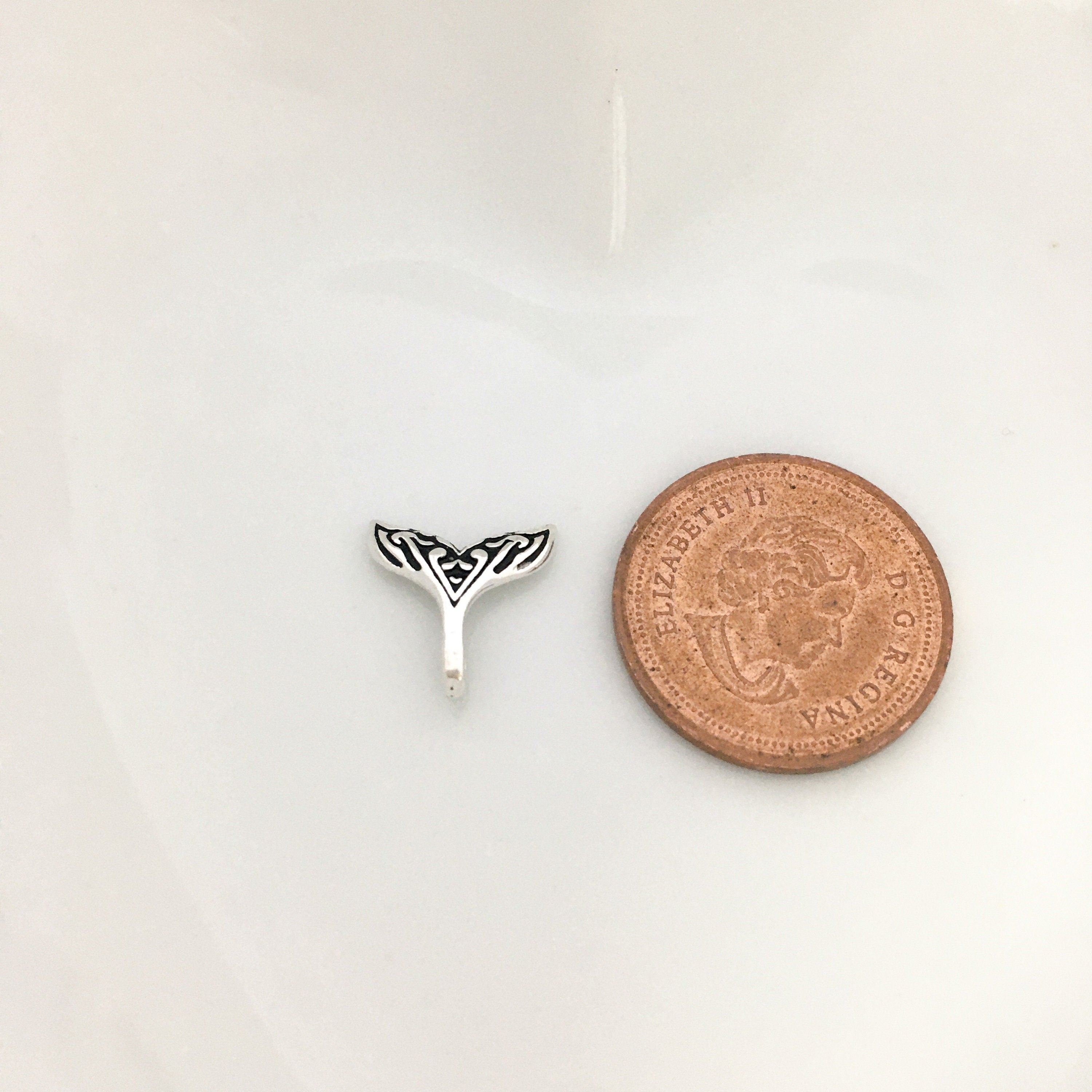 925 Sterling Silver Fin Charm | Bellaire Wholesale