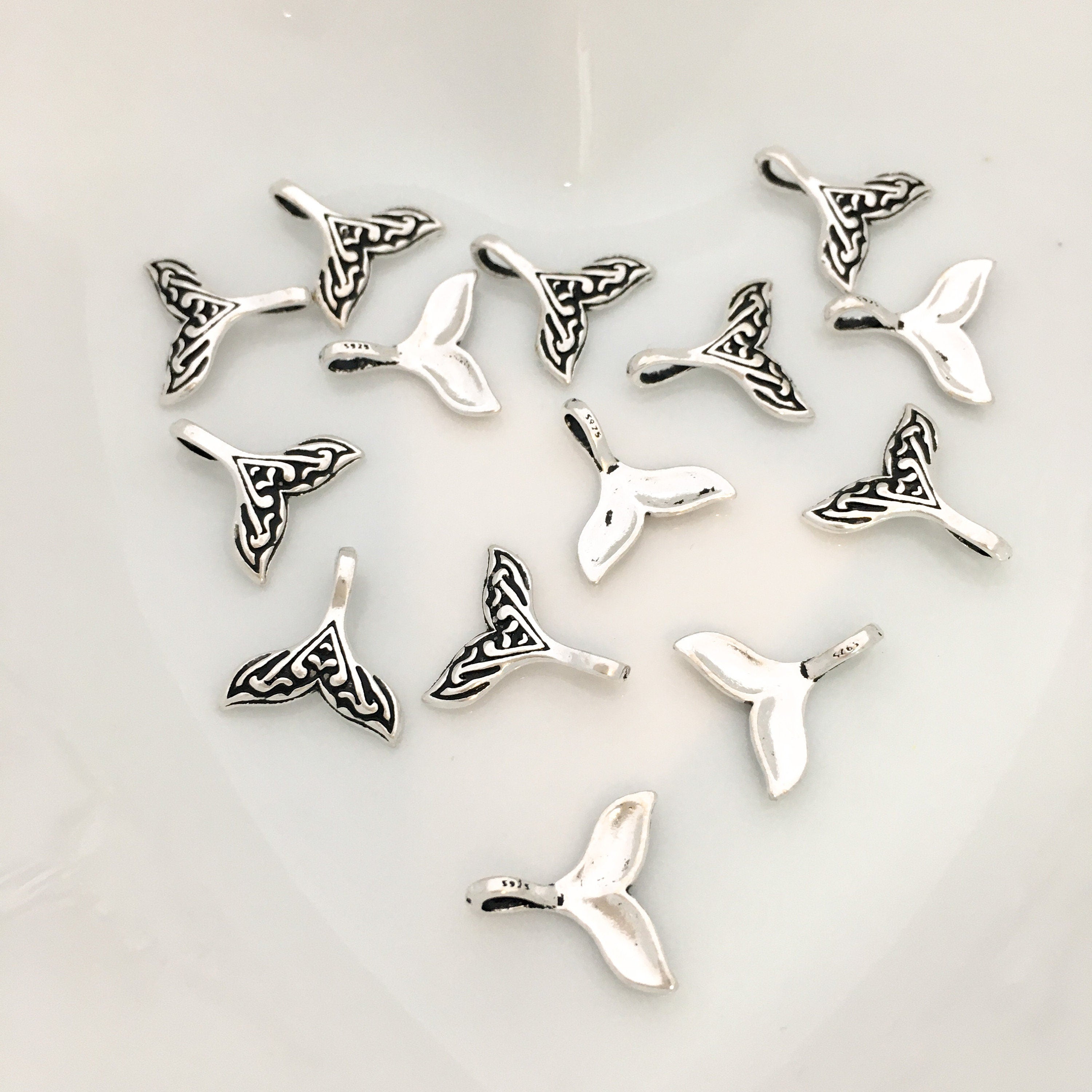 925 Sterling Silver Fin Charm | Bellaire Wholesale