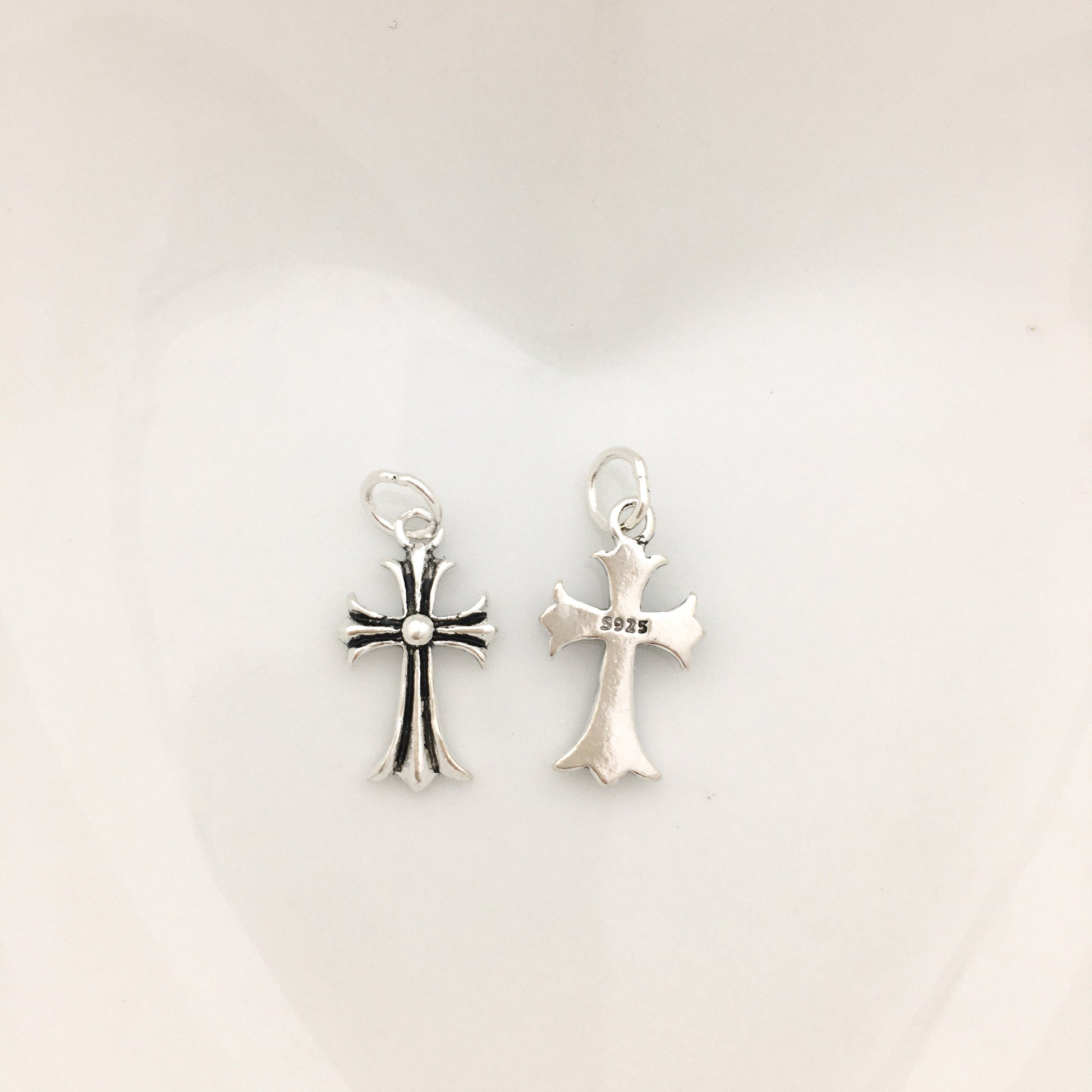 925 Sterling Silver Cross Charm | Bellaire Wholesale