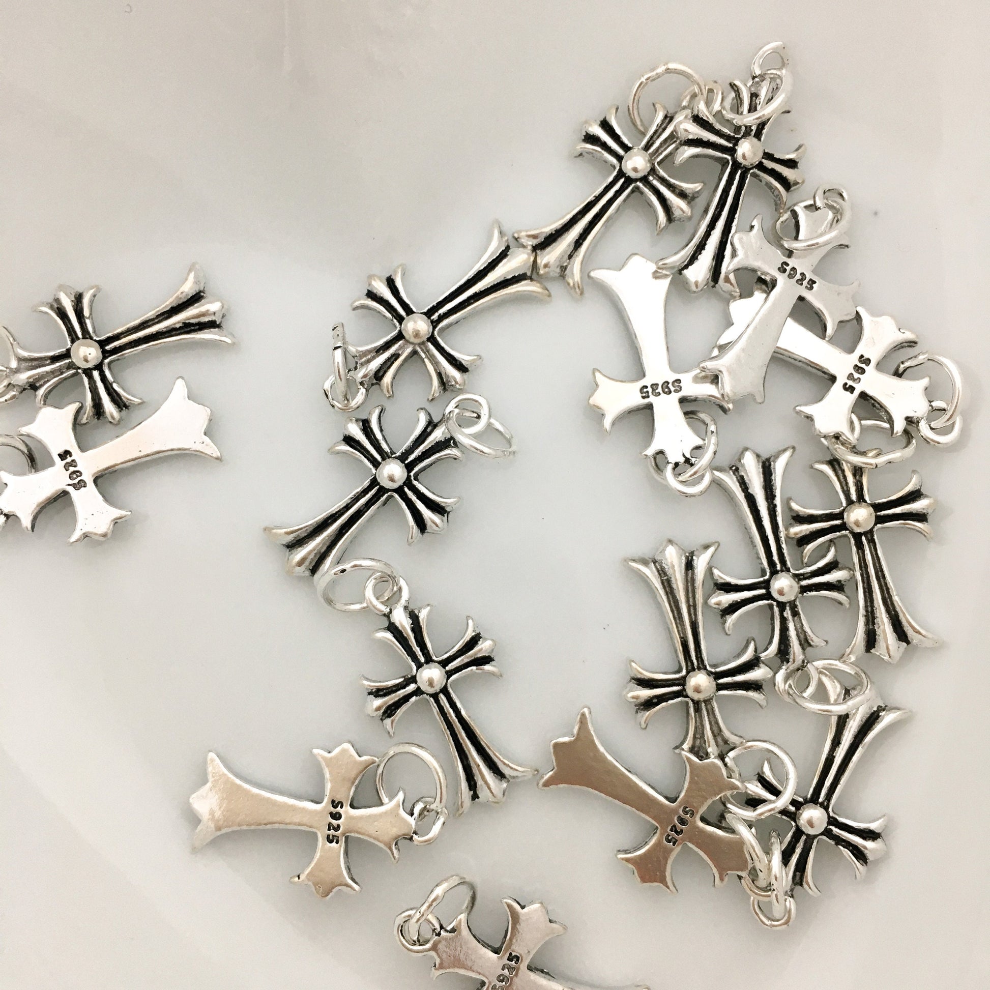 925 Sterling Silver Cross Charm | Bellaire Wholesale