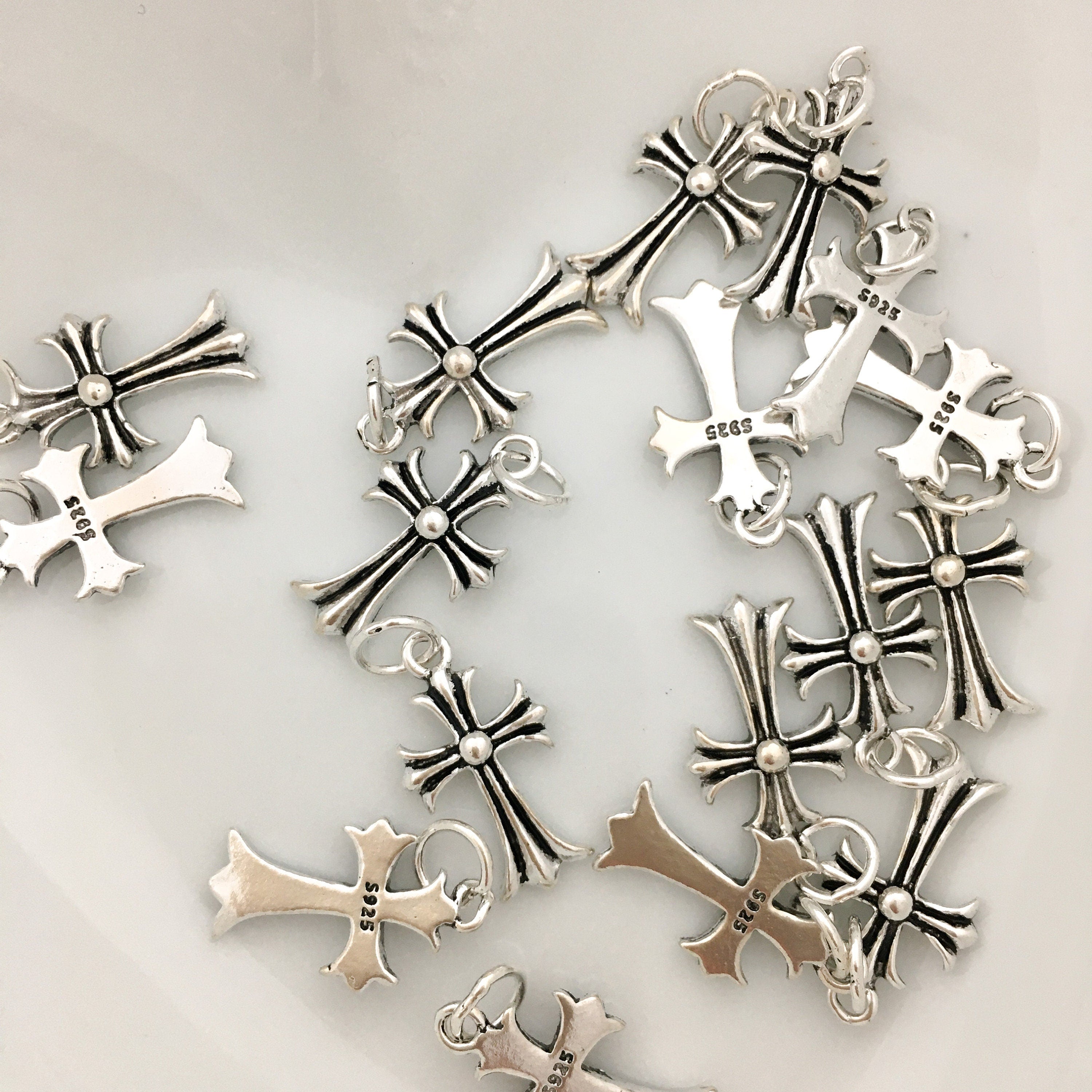 925 Sterling Silver Cross Charm | Bellaire Wholesale