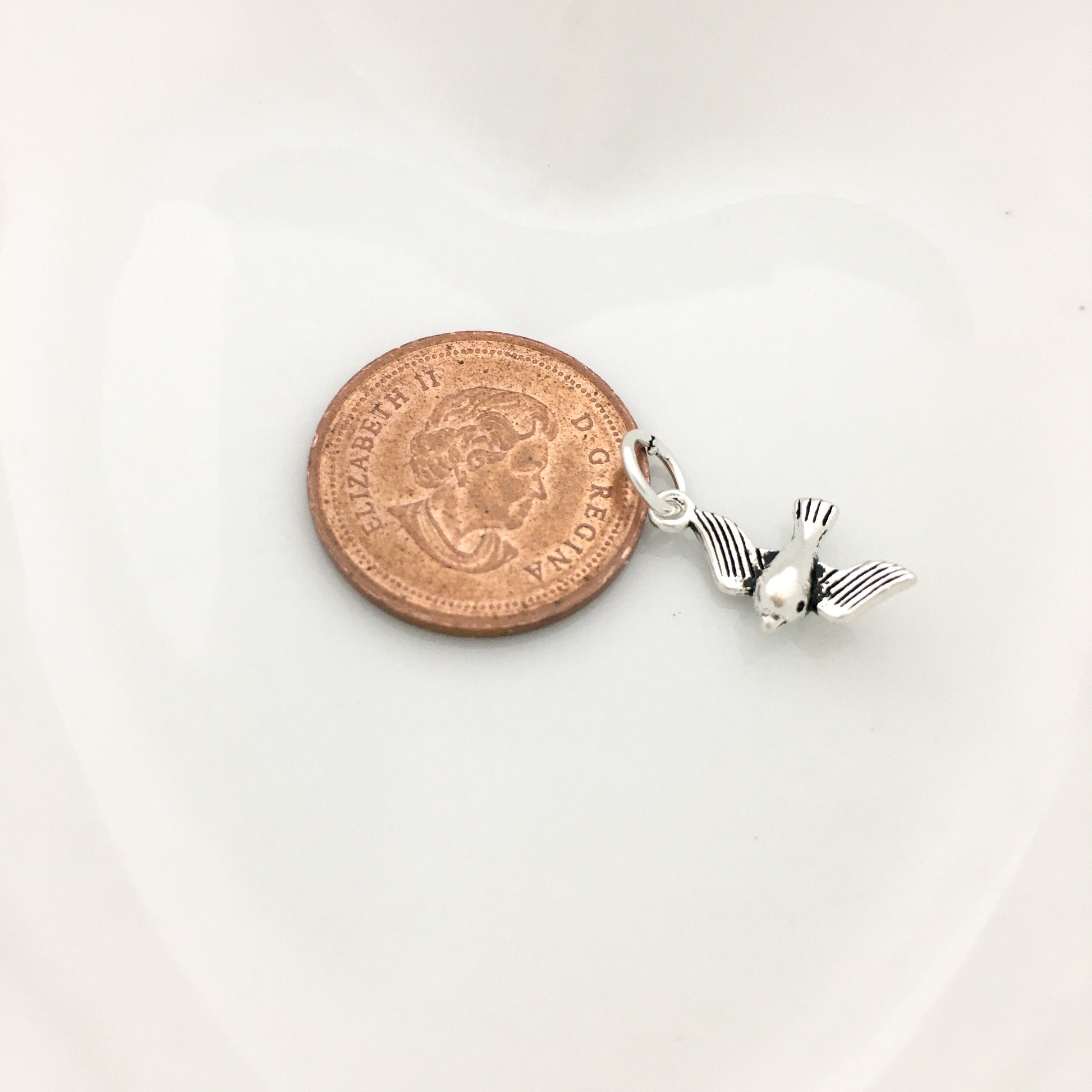 925 Sterling Silver Bird Charm | Bellaire Wholesale