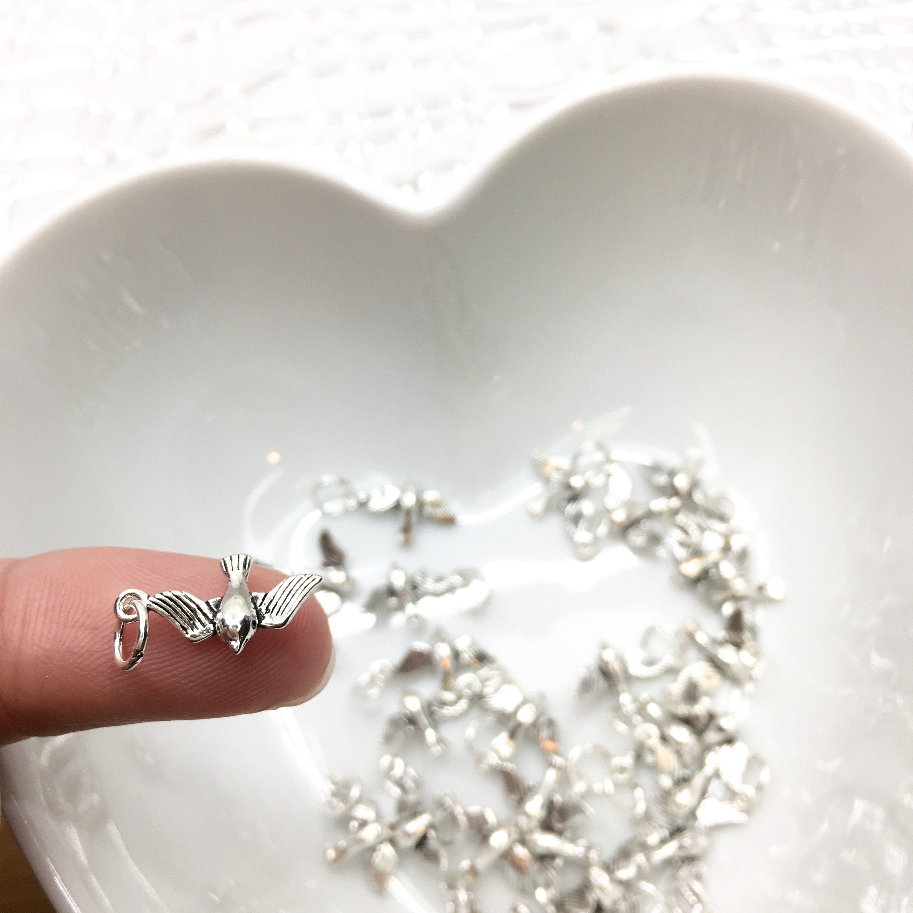 925 Sterling Silver Bird Charm | Bellaire Wholesale