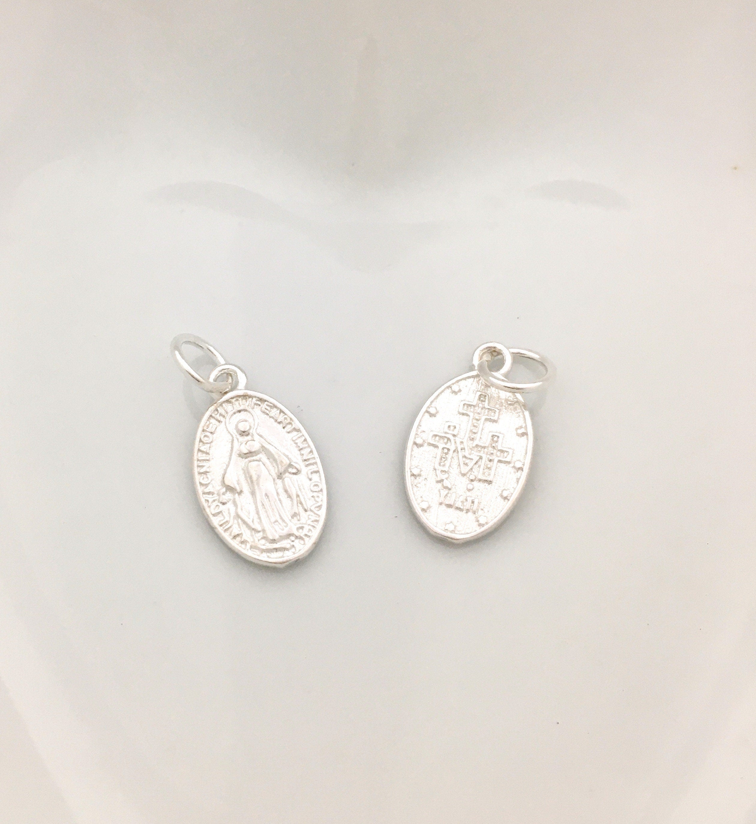 925 Sterling Silver Mother Mary Charm | Bellaire Wholesale