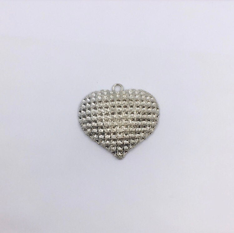 Alloy Big Heart Pendant | Bellaire Wholesale