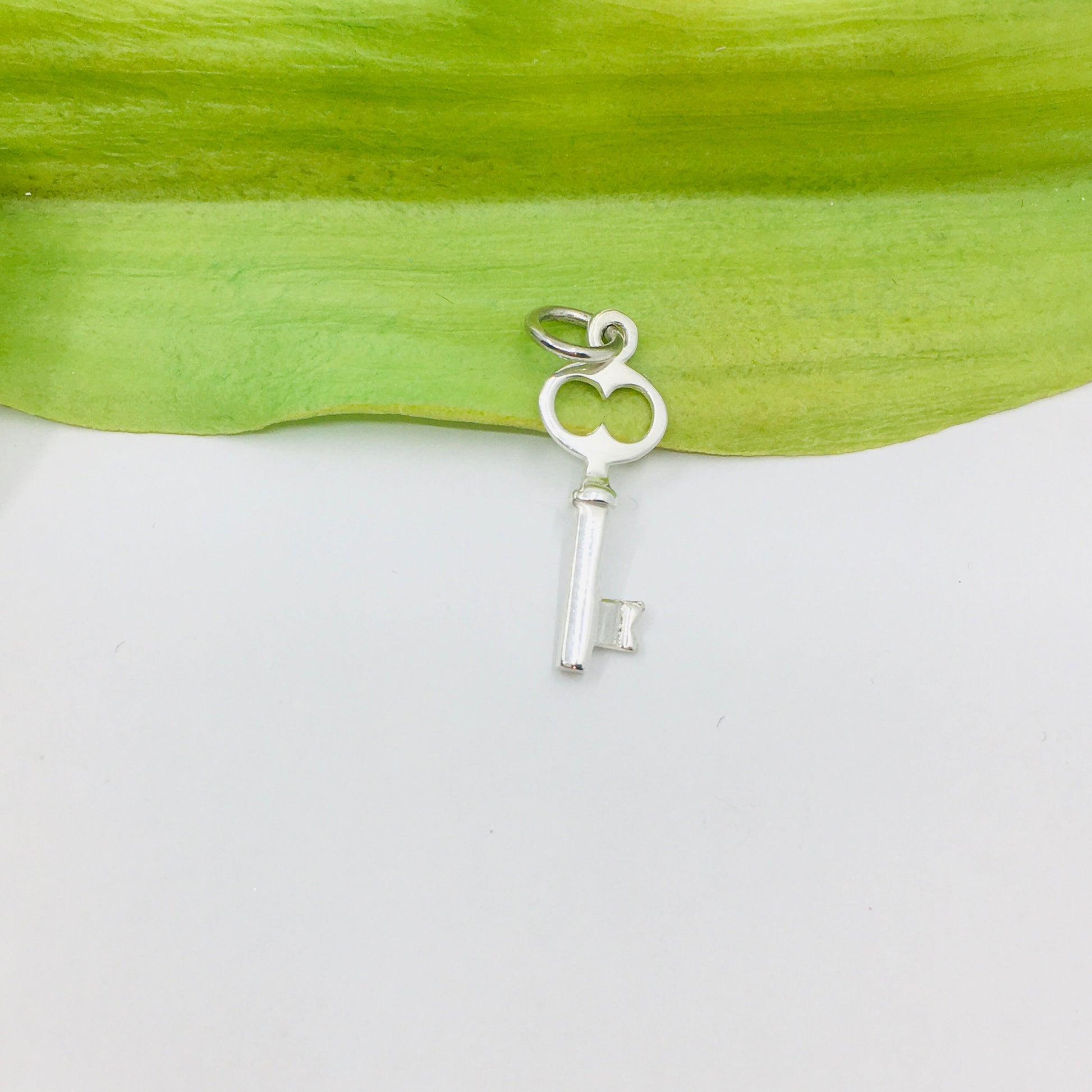 Key Charm Sterling Silver for bracelets and necklaces | Bellaire Wholesale