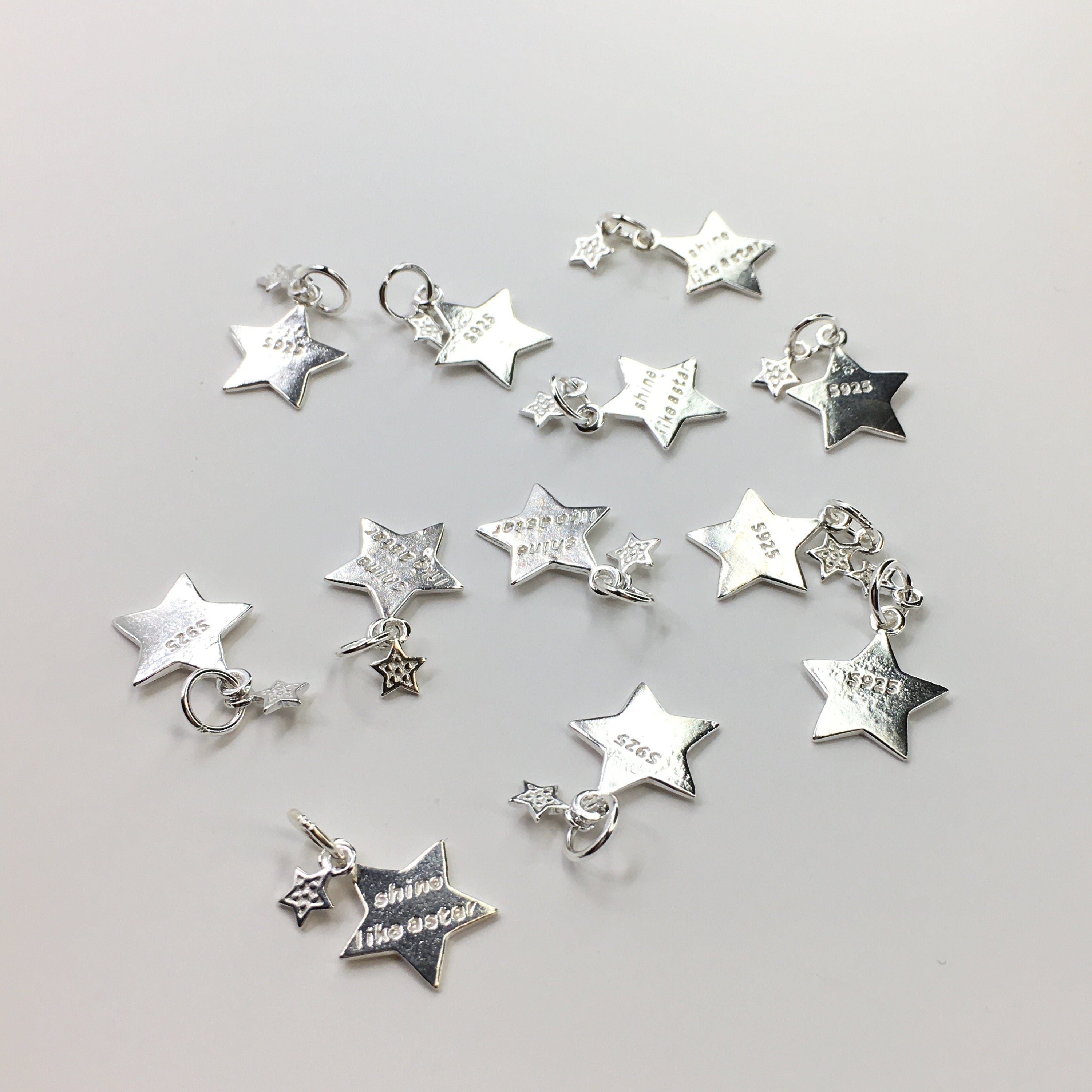 925 Sterling Silver Star Charm | Bellaire Wholesale