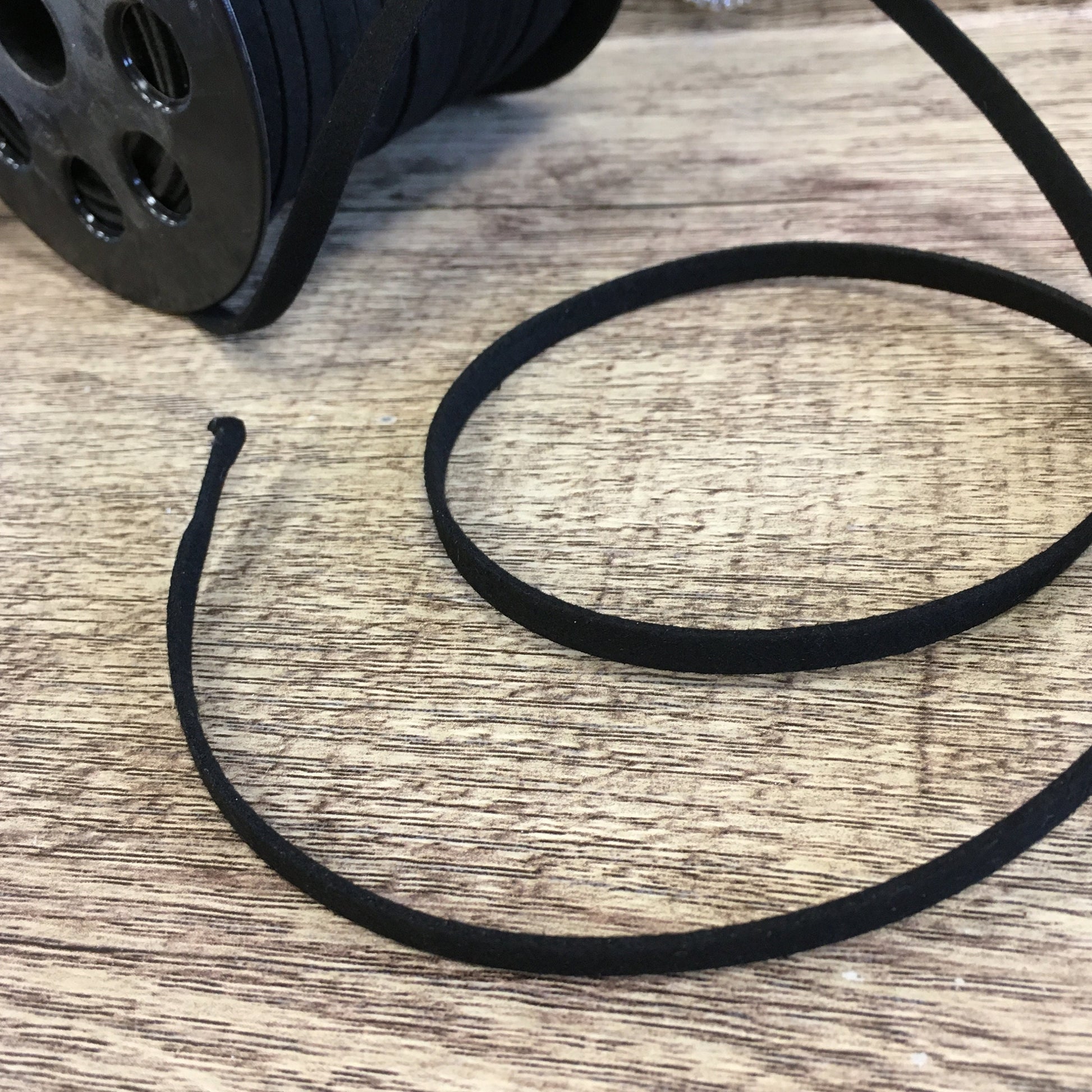 Black Suede Cord | Bellaire Wholesale