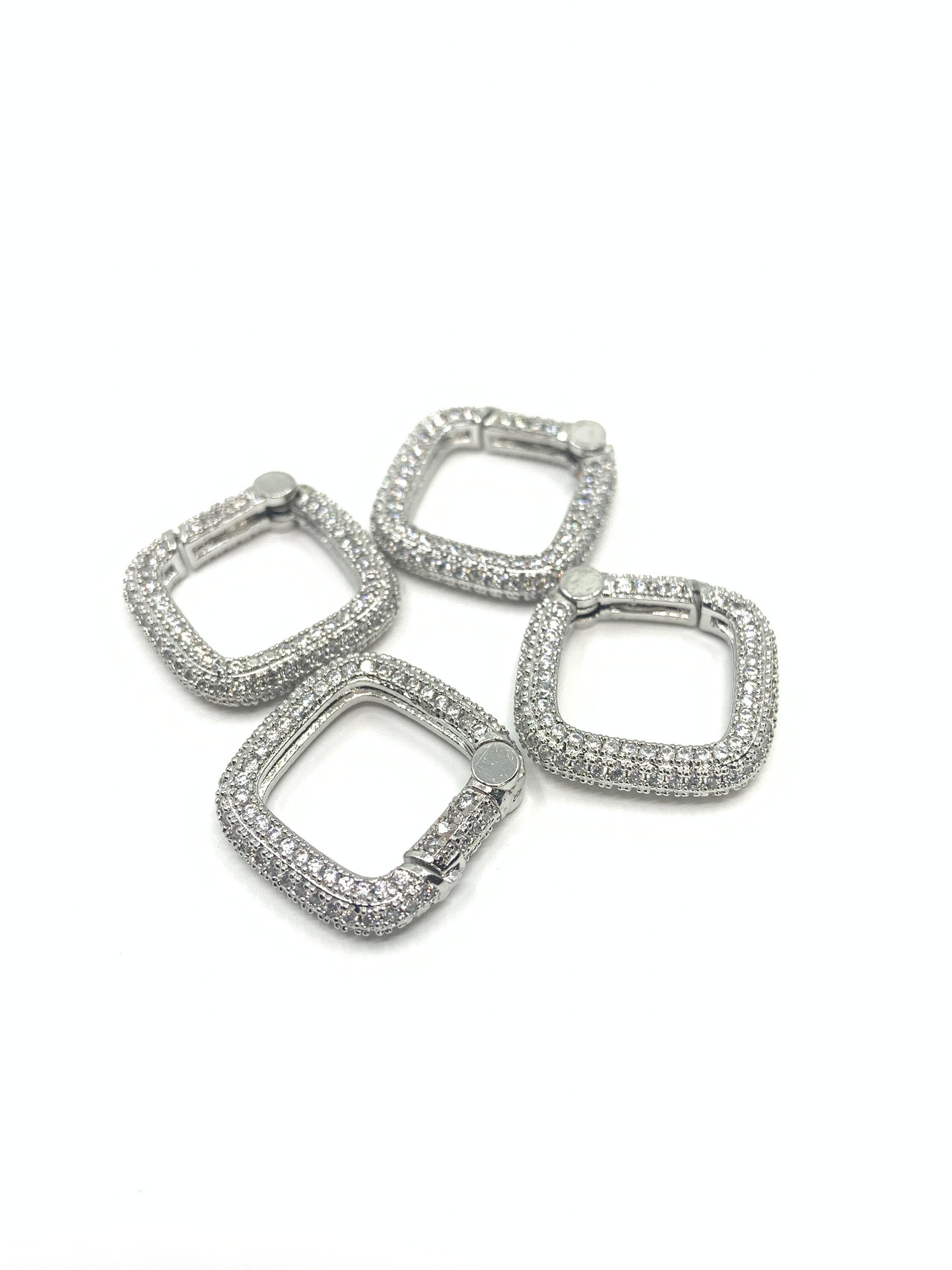 18k Gold Plated Square Clasp | Bellaire Wholesale