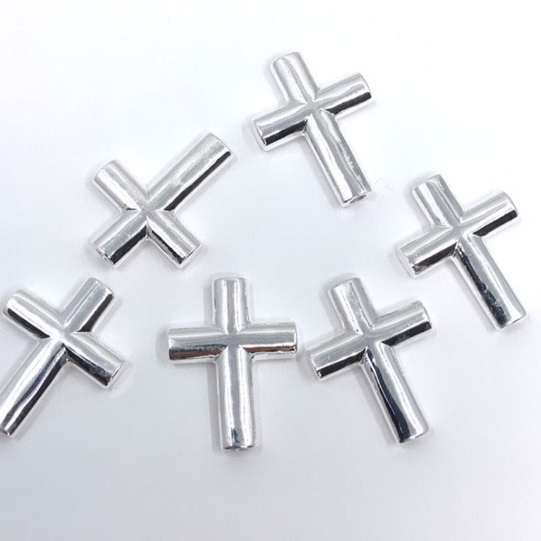 925 Sterling Silver Cross Bead | Bellaire Wholesale