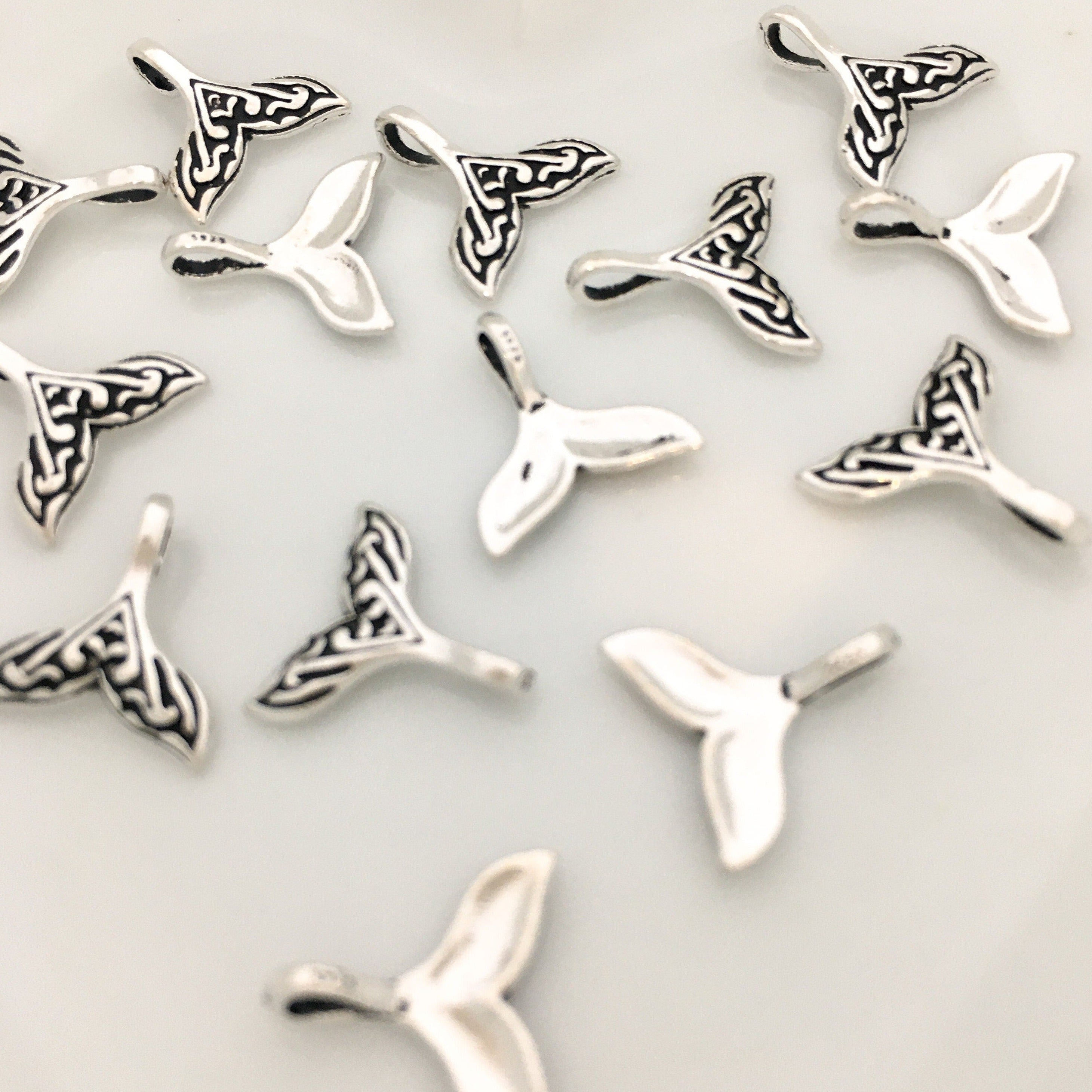925 Sterling Silver Fin Charm | Bellaire Wholesale