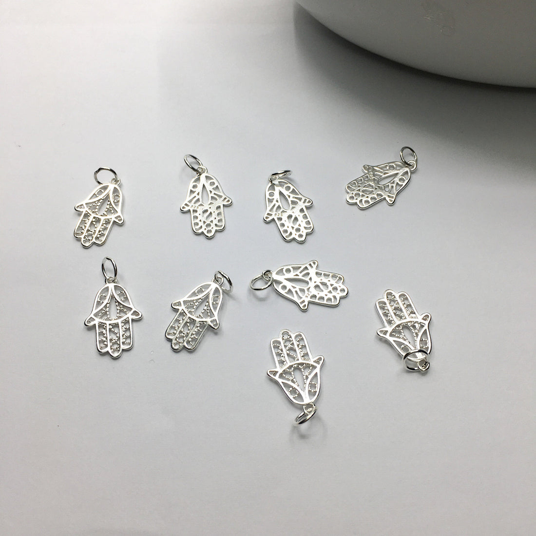 925 Sterling Silver Hamsa Charm | Bellaire Wholesale