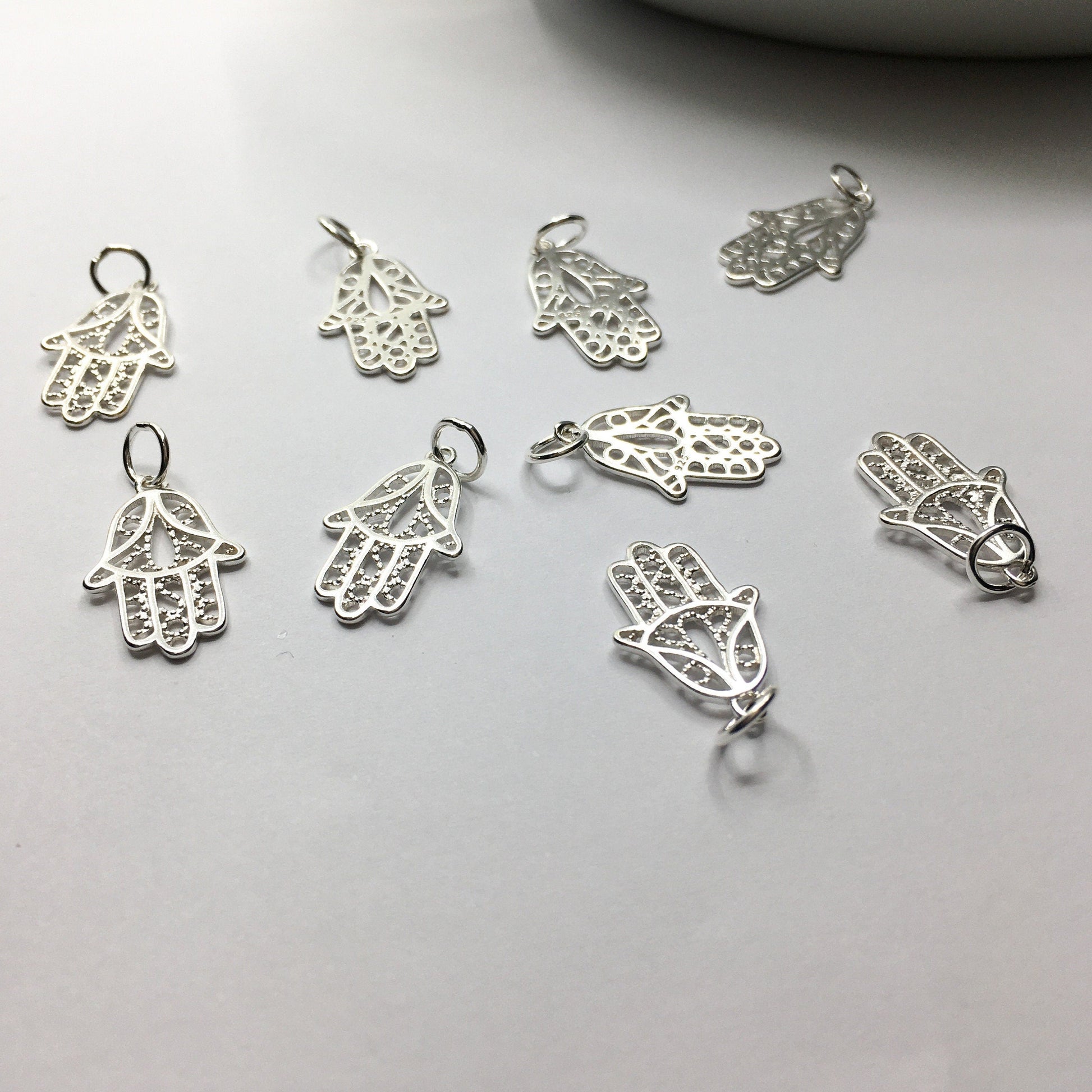925 Sterling Silver Hamsa Charm | Bellaire Wholesale