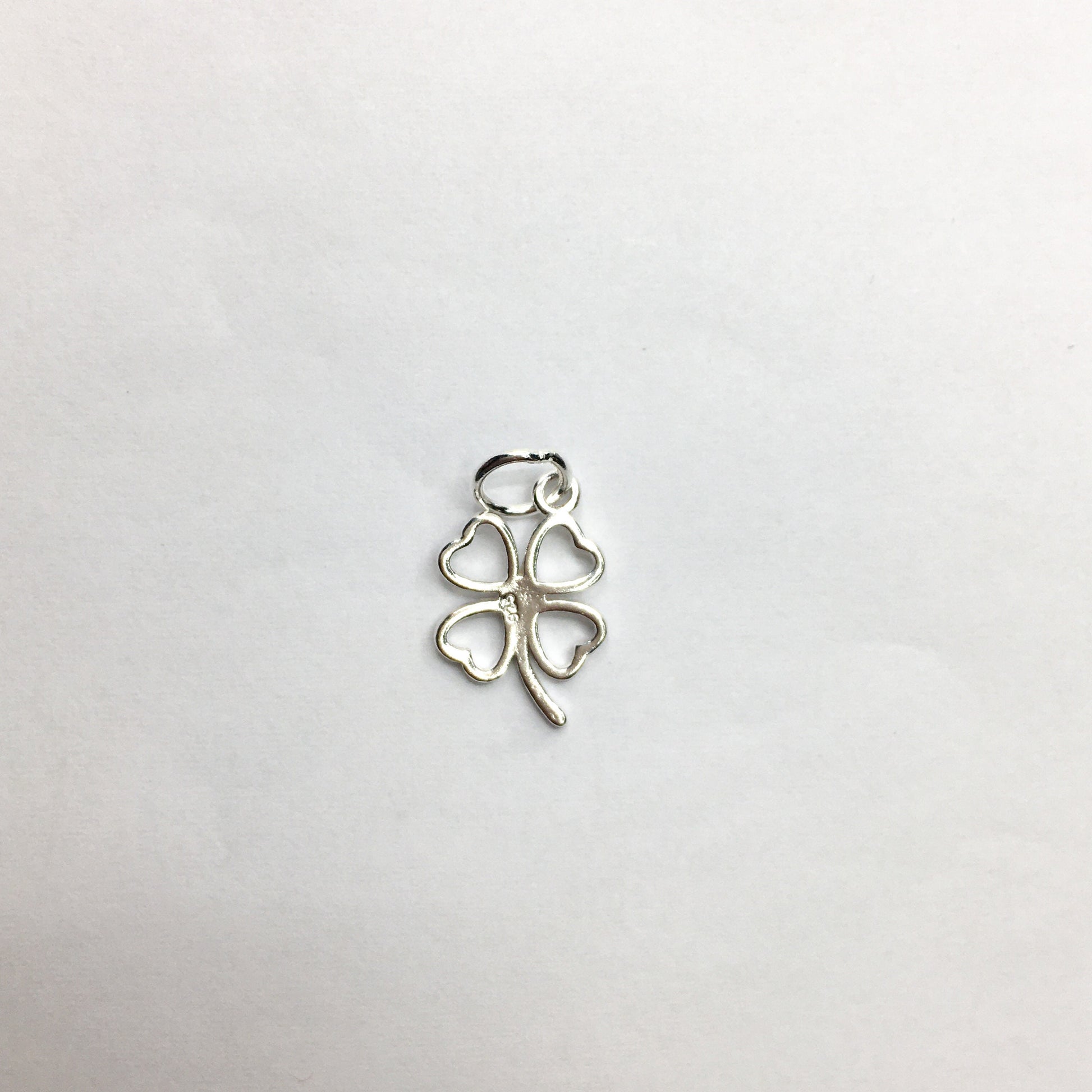 925 Sterling Silver Clover Leaf Charm | Bellaire Wholesale