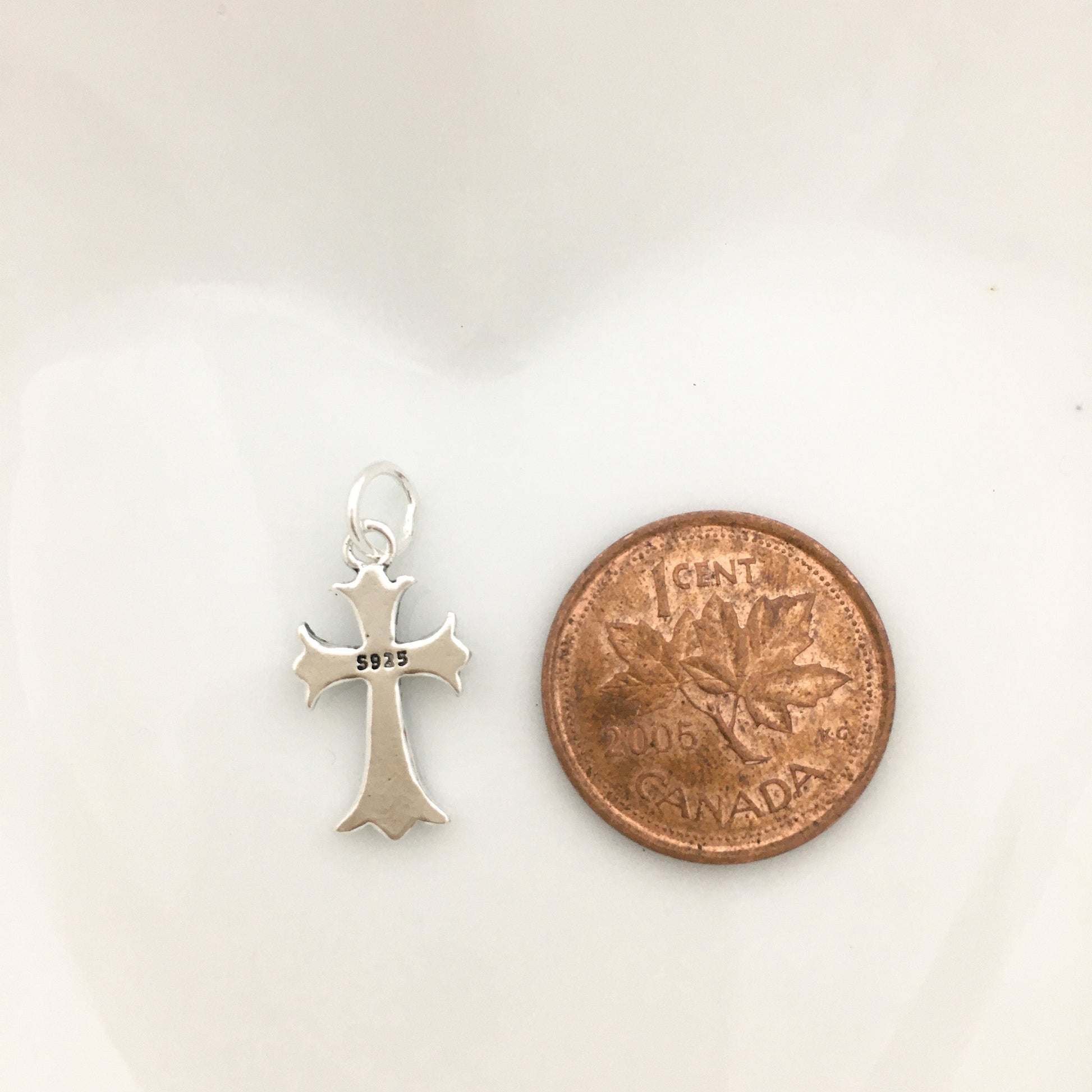925 Sterling Silver Cross Charm | Bellaire Wholesale