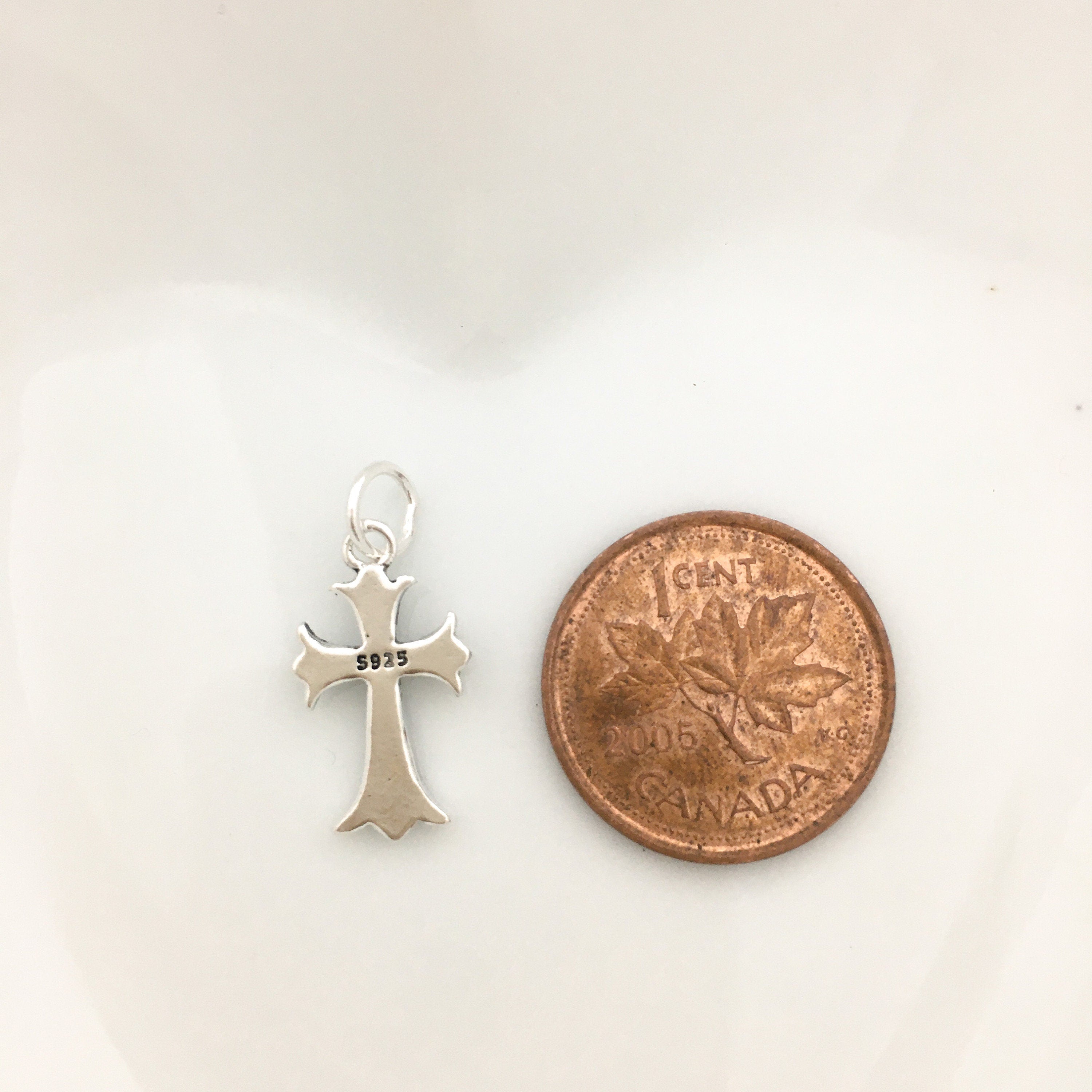925 Sterling Silver Cross Charm | Bellaire Wholesale