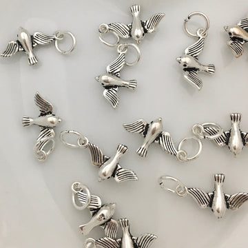 925 Sterling Silver Bird Charm | Bellaire Wholesale