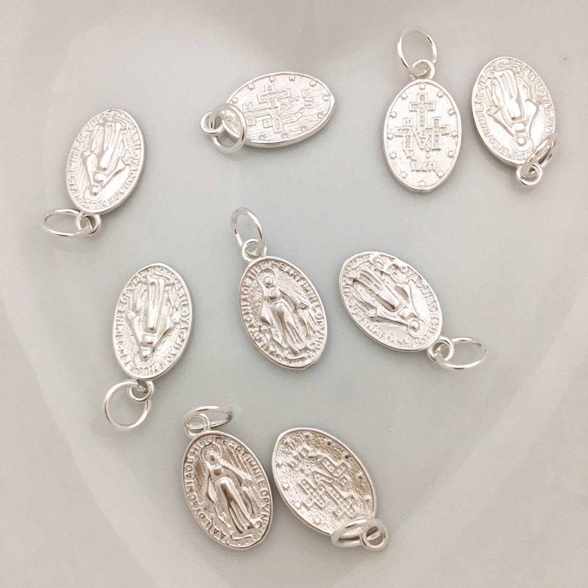 925 Sterling Silver Mother Mary Charm | Bellaire Wholesale