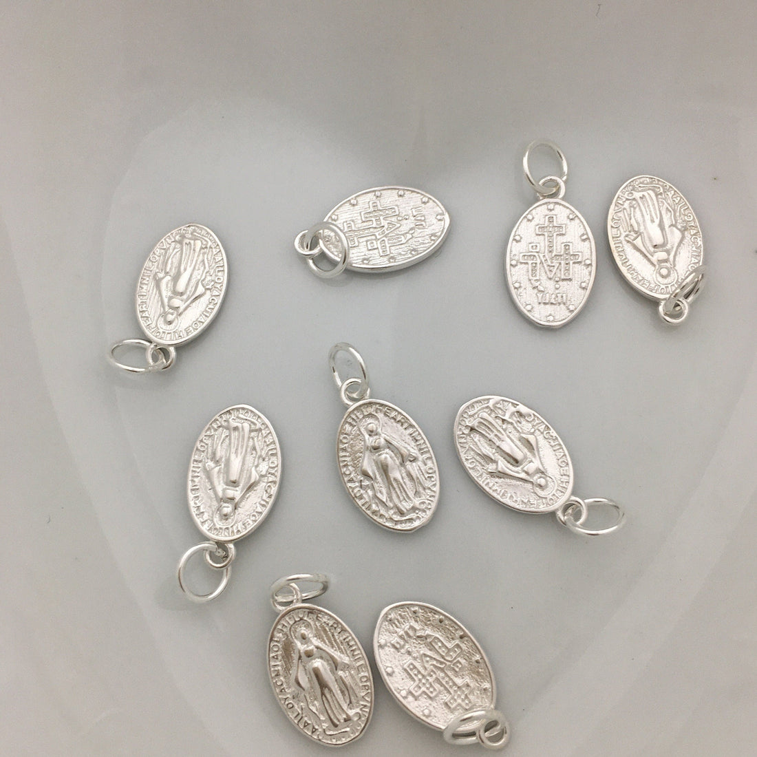 925 Sterling Silver Mother Mary Charm | Bellaire Wholesale