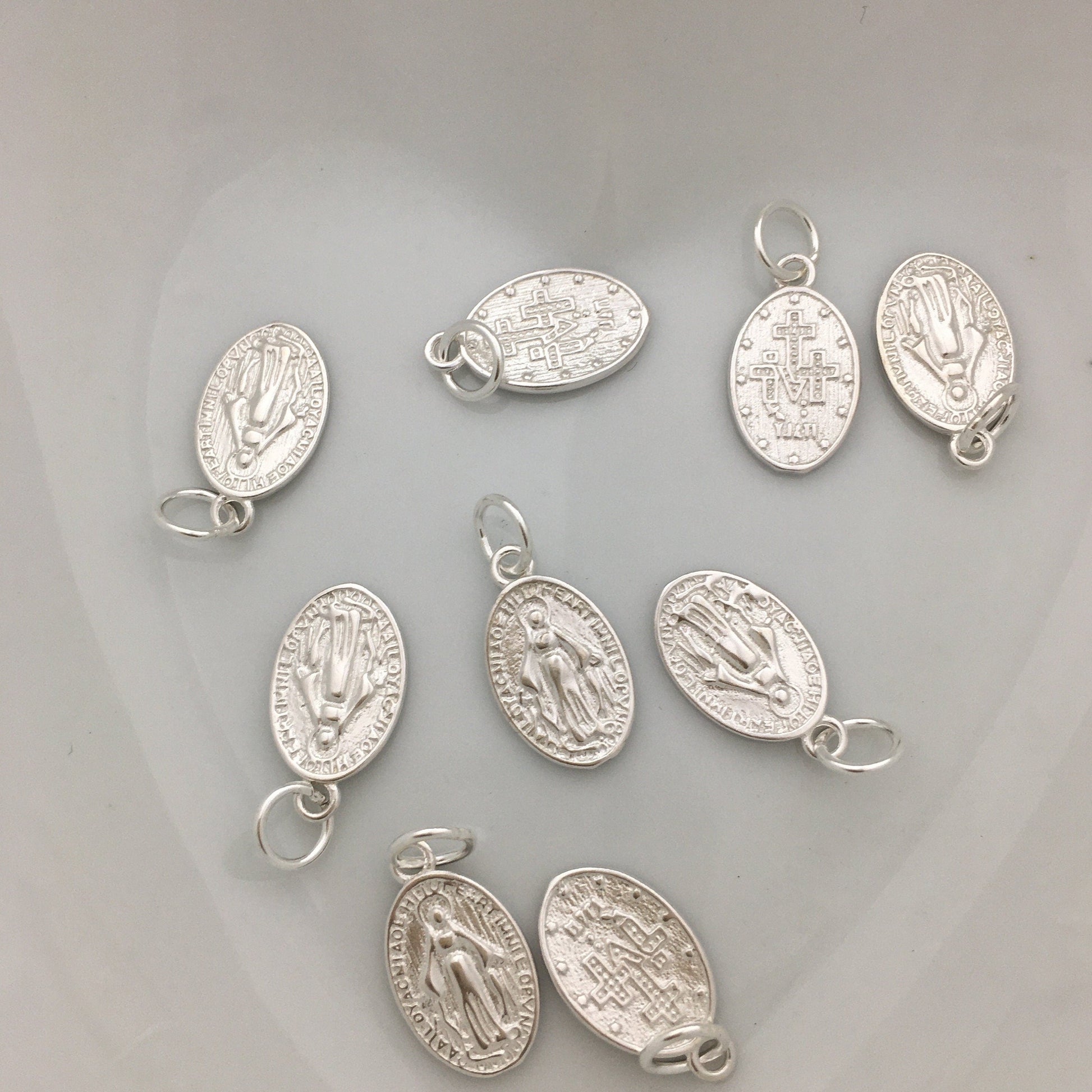 925 Sterling Silver Mother Mary Charm | Bellaire Wholesale