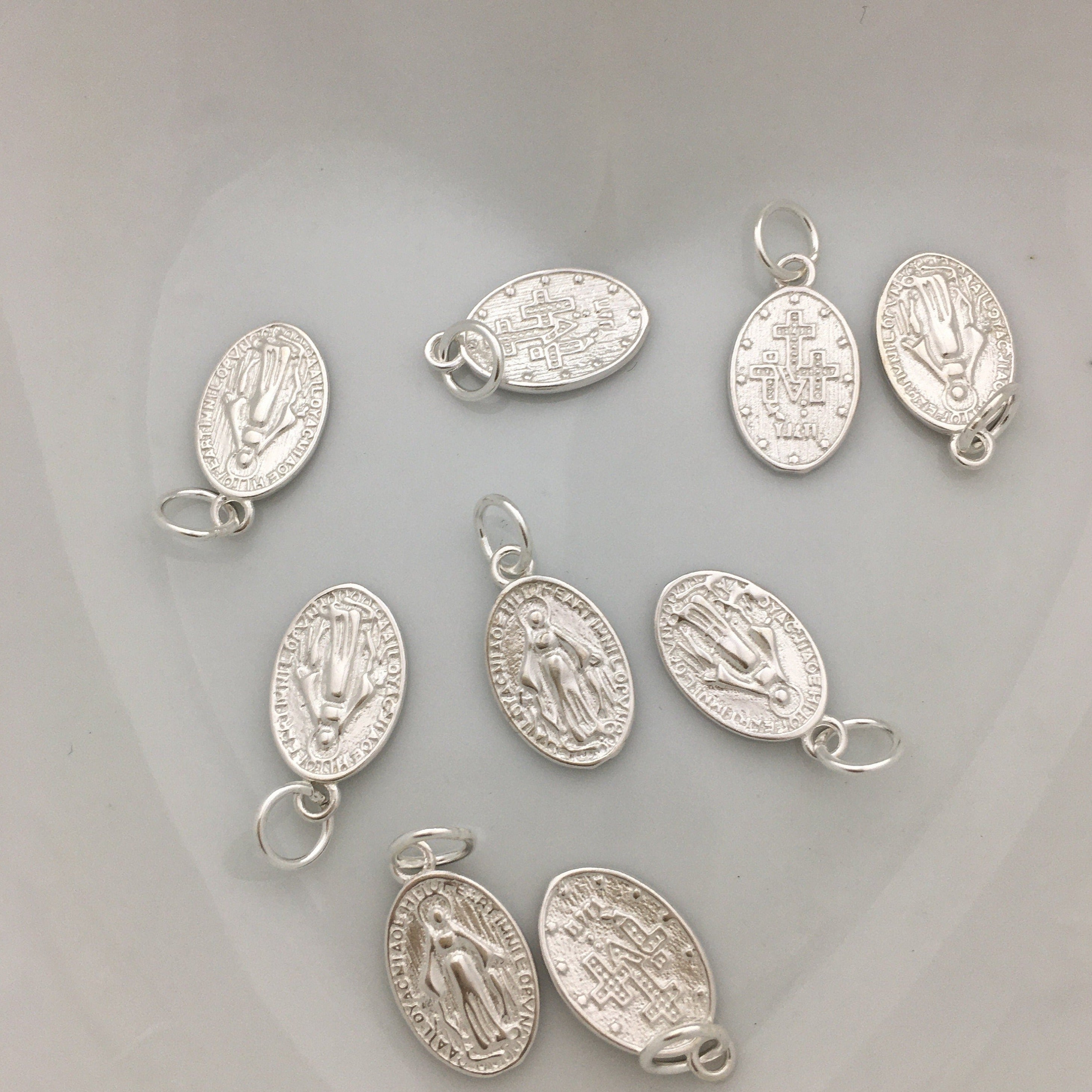 925 Sterling Silver Mother Mary Charm | Bellaire Wholesale