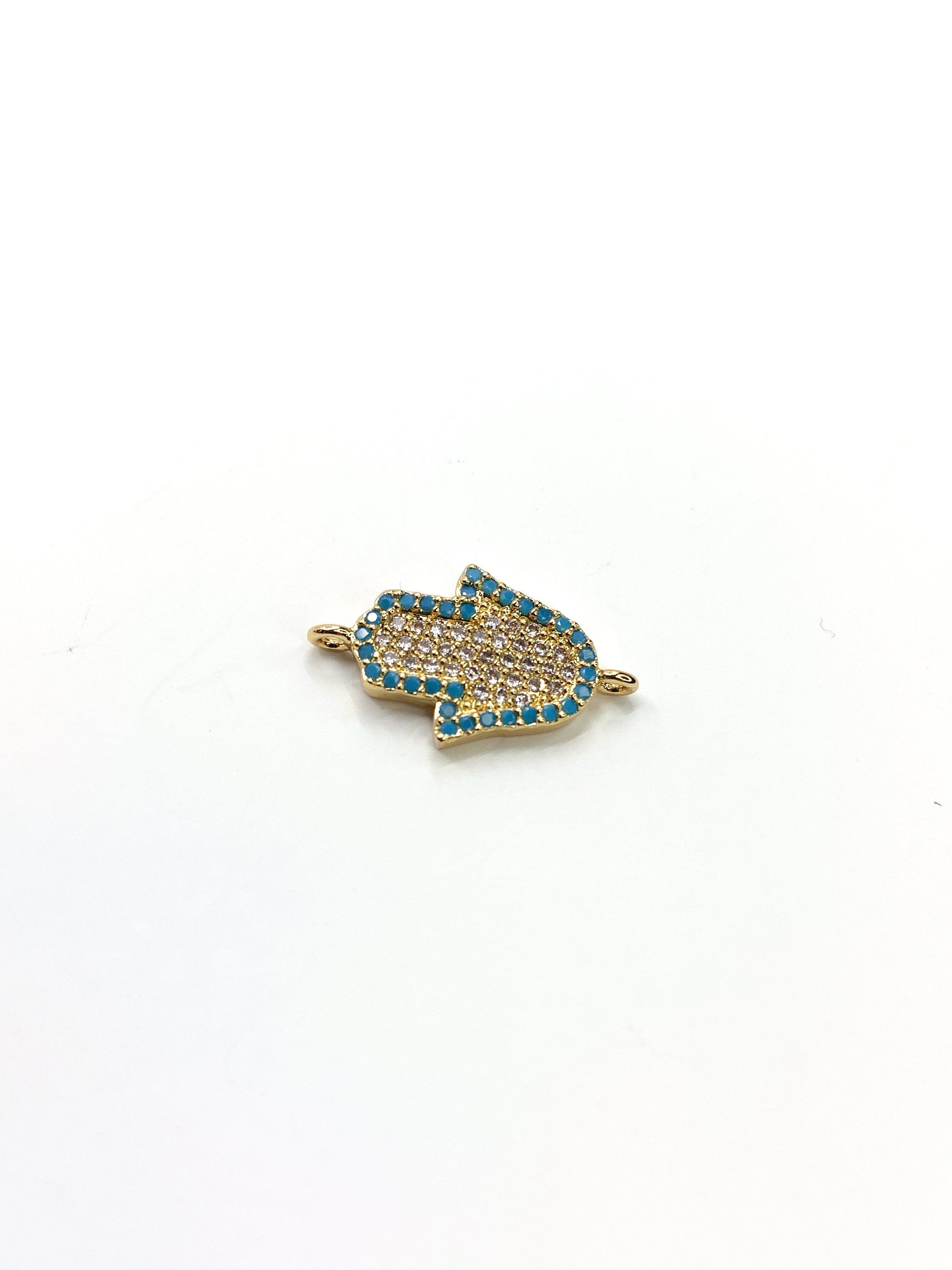Hamsa Hand Connector | Bellaire Wholesale