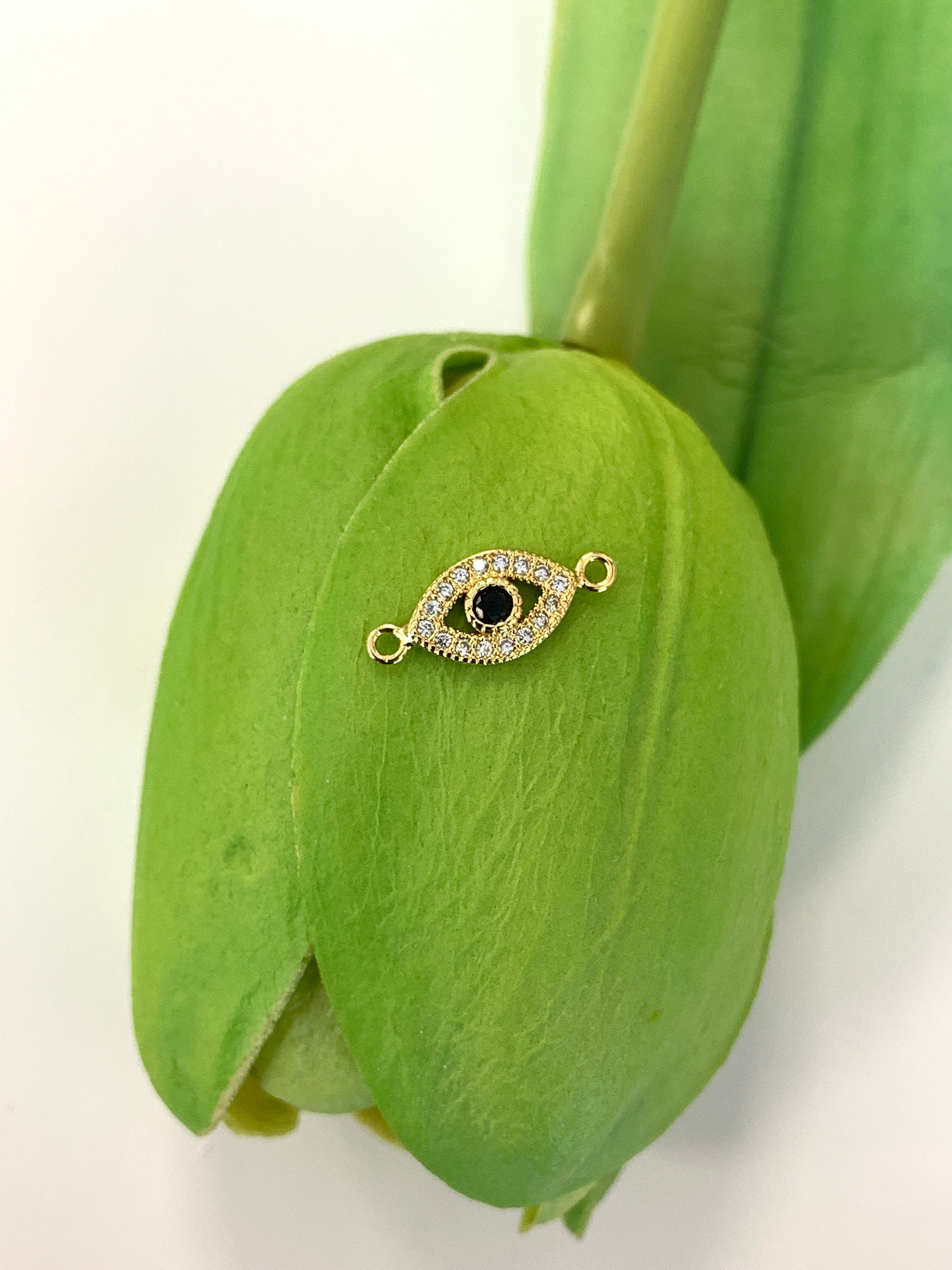 Mini Evil Eye Connector | Bellaire Wholesale