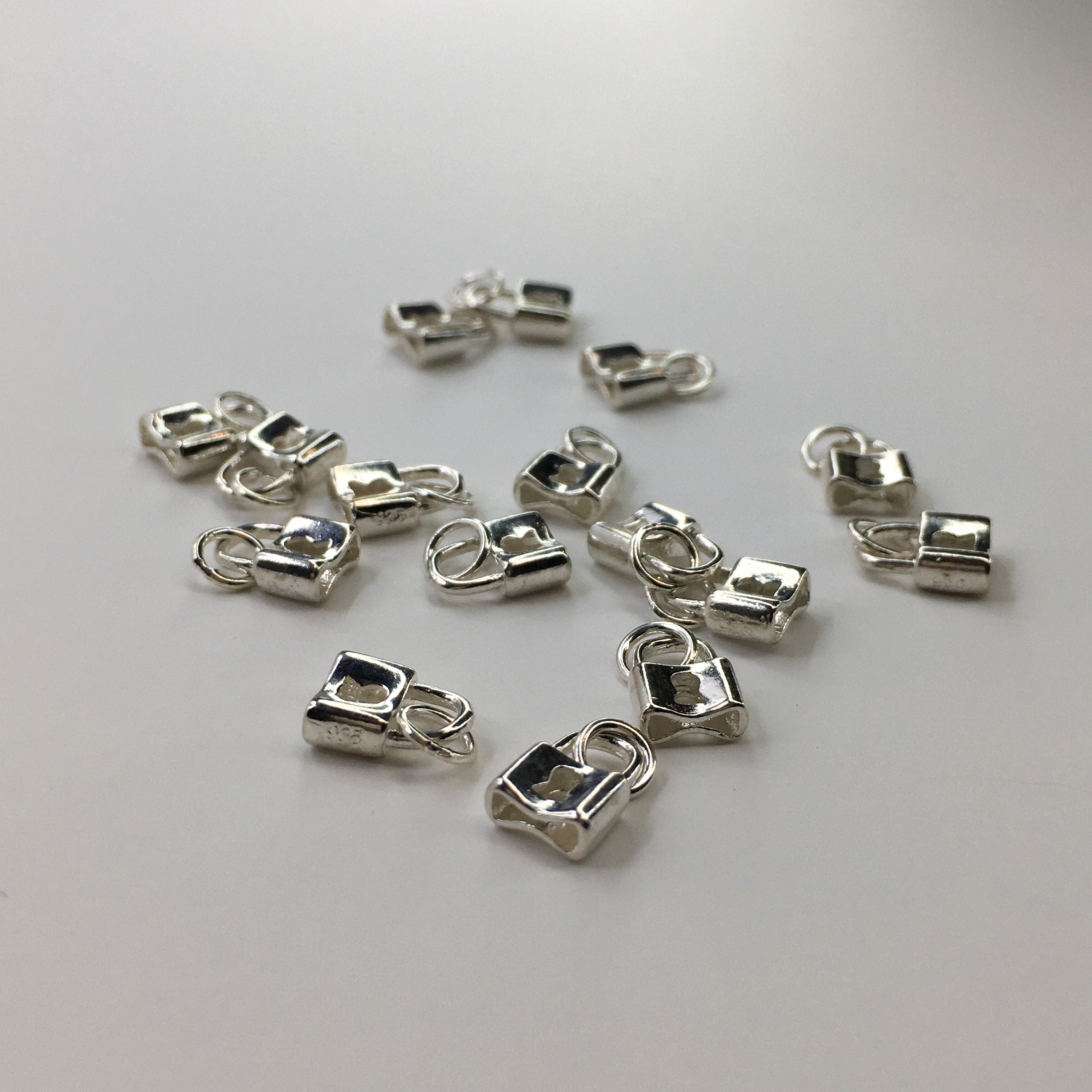 925 Sterling Silver Lock Charm | Bellaire Wholesale